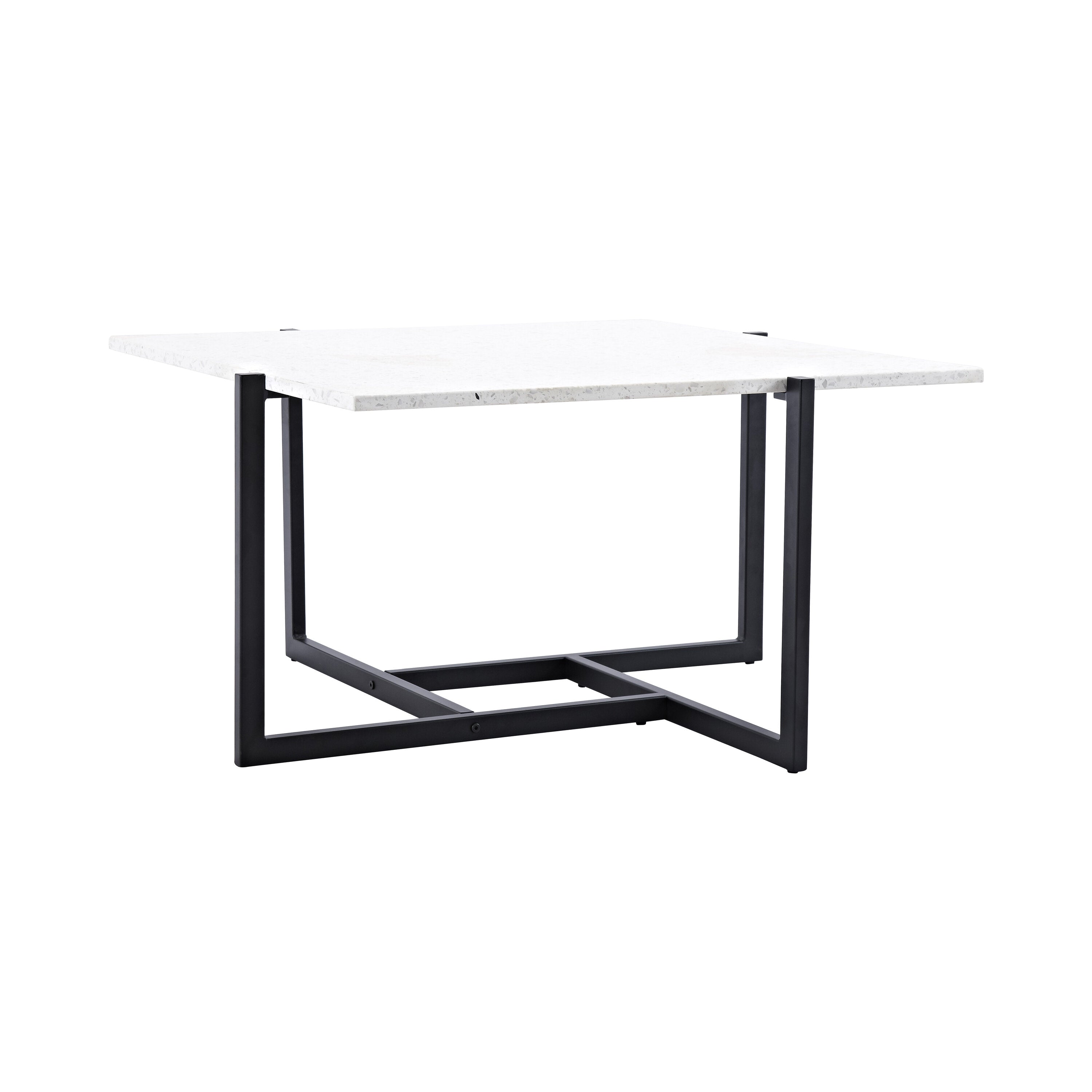 Hybrid Coffee Tisch in Weiss präsentiert im Onlineshop von KAQTU Design AG. Beistelltisch ist von Venture Home