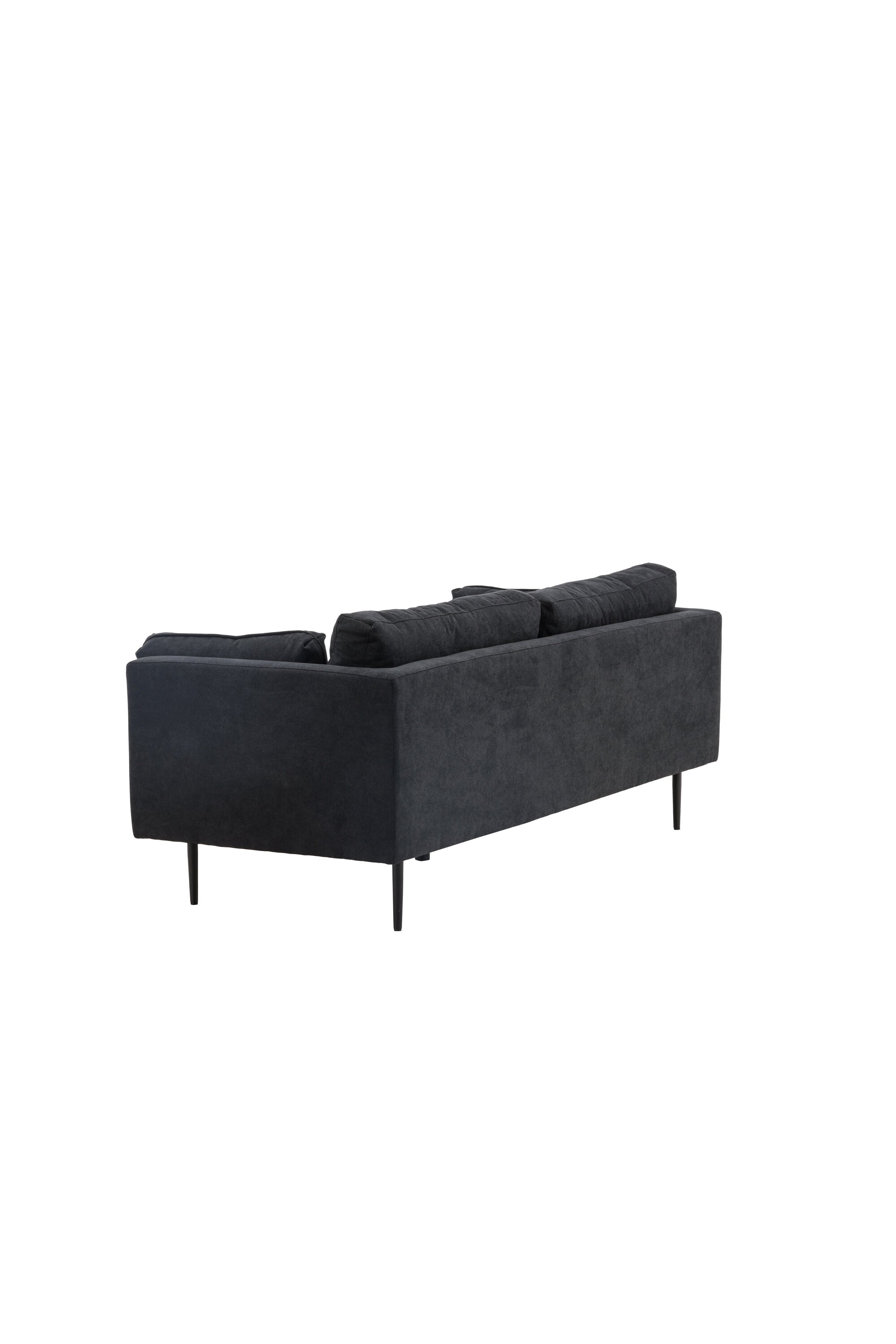Boom Sofa in Schwarz/Schwarz präsentiert im Onlineshop von KAQTU Design AG. 3er Sofa ist von Venture Home