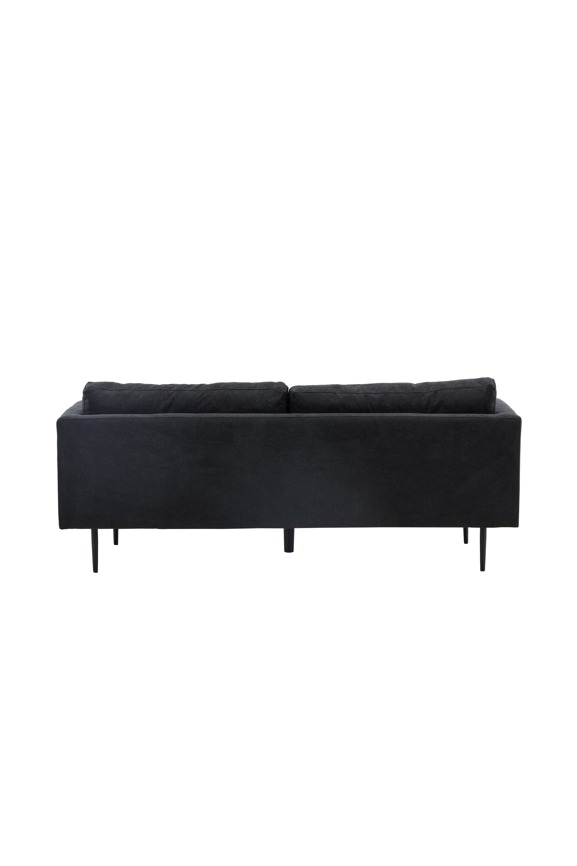 Boom Sofa in Schwarz/Schwarz präsentiert im Onlineshop von KAQTU Design AG. 3er Sofa ist von Venture Home