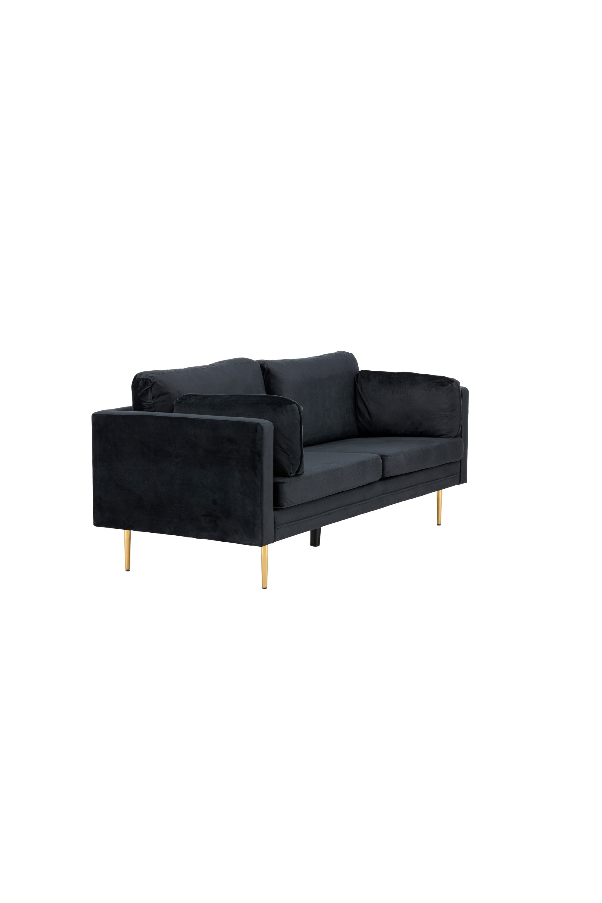 Boom Sofa in Schwarz präsentiert im Onlineshop von KAQTU Design AG. 3er Sofa ist von Venture Home