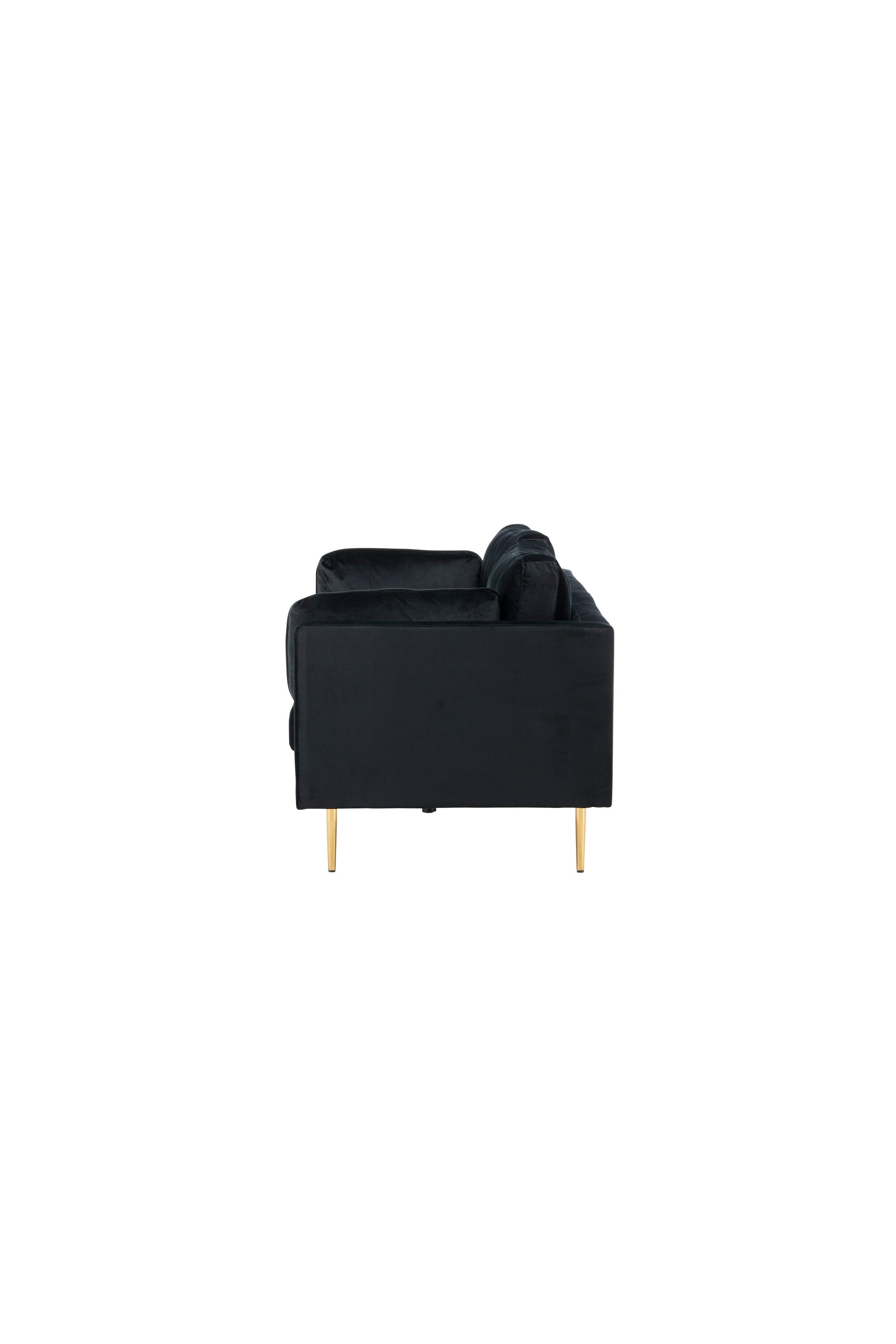 Boom Sofa in Schwarz präsentiert im Onlineshop von KAQTU Design AG. 3er Sofa ist von Venture Home