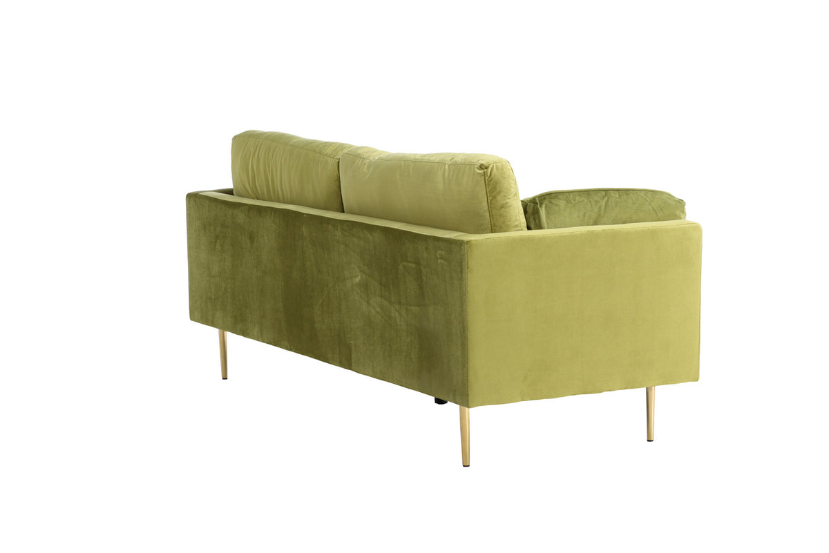 Boom Sofa in Grün präsentiert im Onlineshop von KAQTU Design AG. 3er Sofa ist von Venture Home