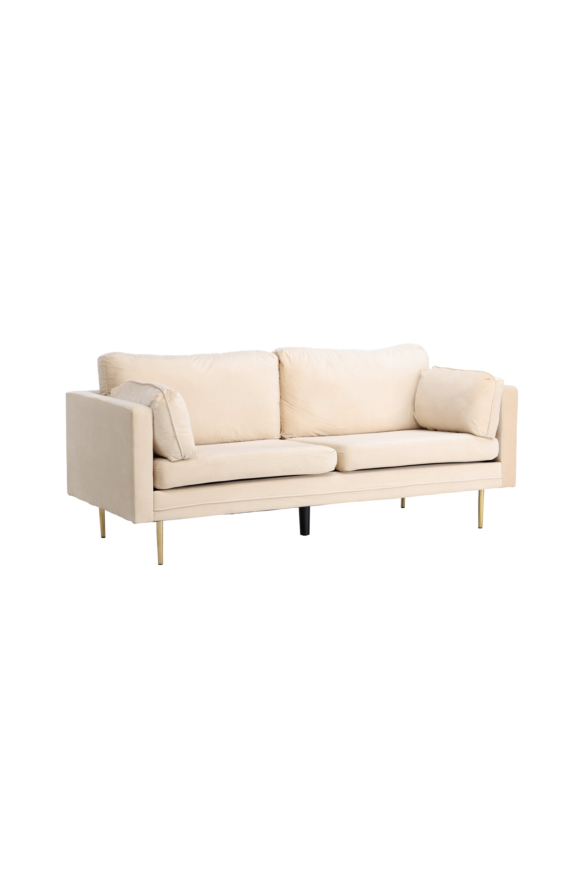 Boom Sofa in Creme präsentiert im Onlineshop von KAQTU Design AG. 3er Sofa ist von Venture Home
