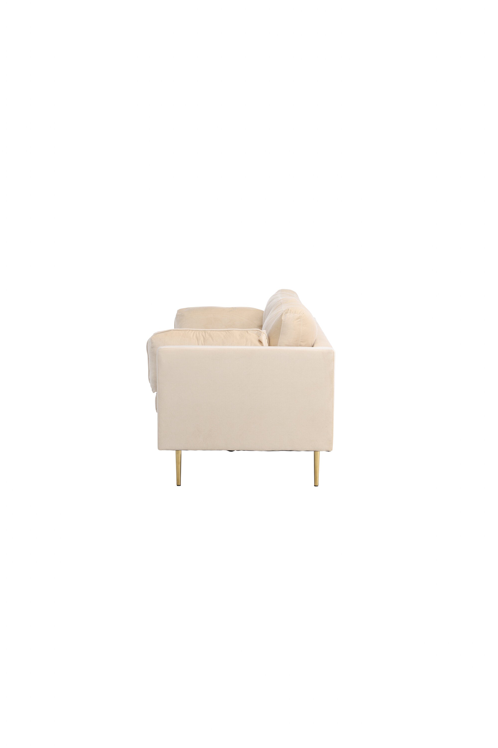 Boom Sofa in Creme präsentiert im Onlineshop von KAQTU Design AG. 3er Sofa ist von Venture Home