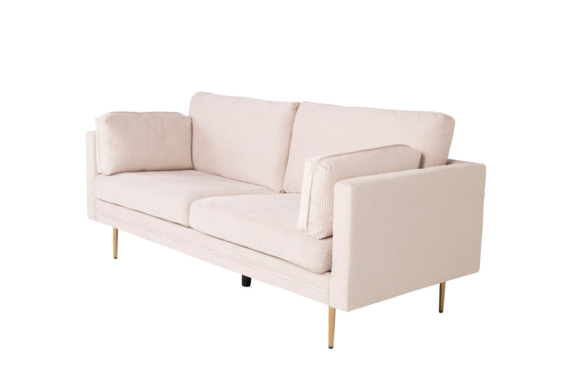 Boom Sofa in Beige präsentiert im Onlineshop von KAQTU Design AG. 3er Sofa ist von Venture Home