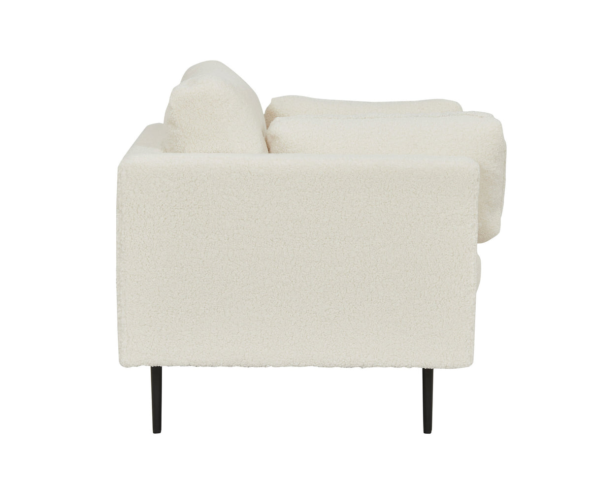 Boom Sessel in Weiss präsentiert im Onlineshop von KAQTU Design AG. Sessel mit Armlehnen ist von Venture Home