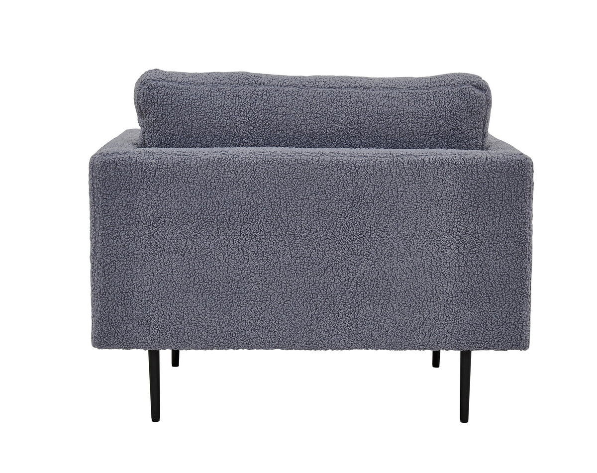Boom Sessel in Dunkelgrau präsentiert im Onlineshop von KAQTU Design AG. Sessel mit Armlehnen ist von Venture Home