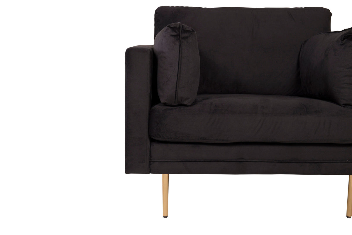 Boom Sessel in Schwarz präsentiert im Onlineshop von KAQTU Design AG. Sessel mit Armlehnen ist von Venture Home