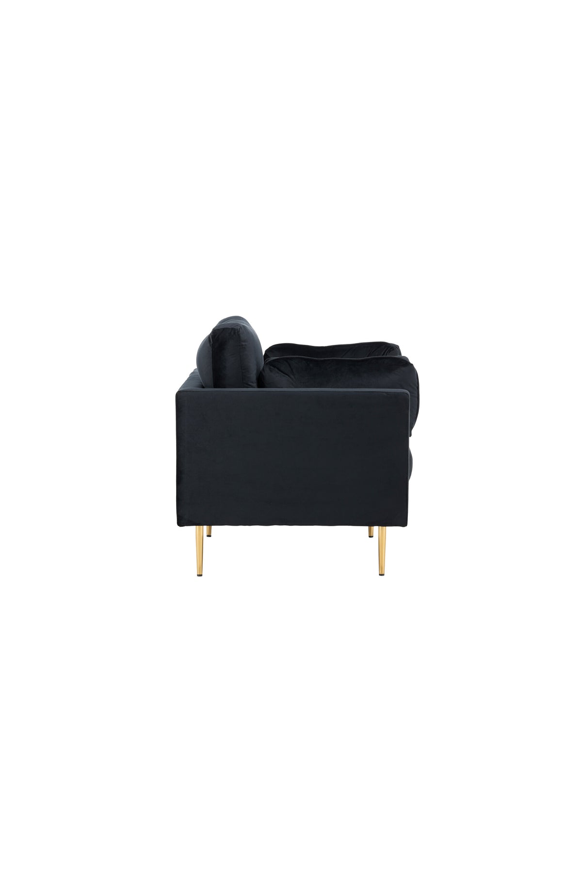 Boom Sessel in Schwarz präsentiert im Onlineshop von KAQTU Design AG. Sessel mit Armlehnen ist von Venture Home