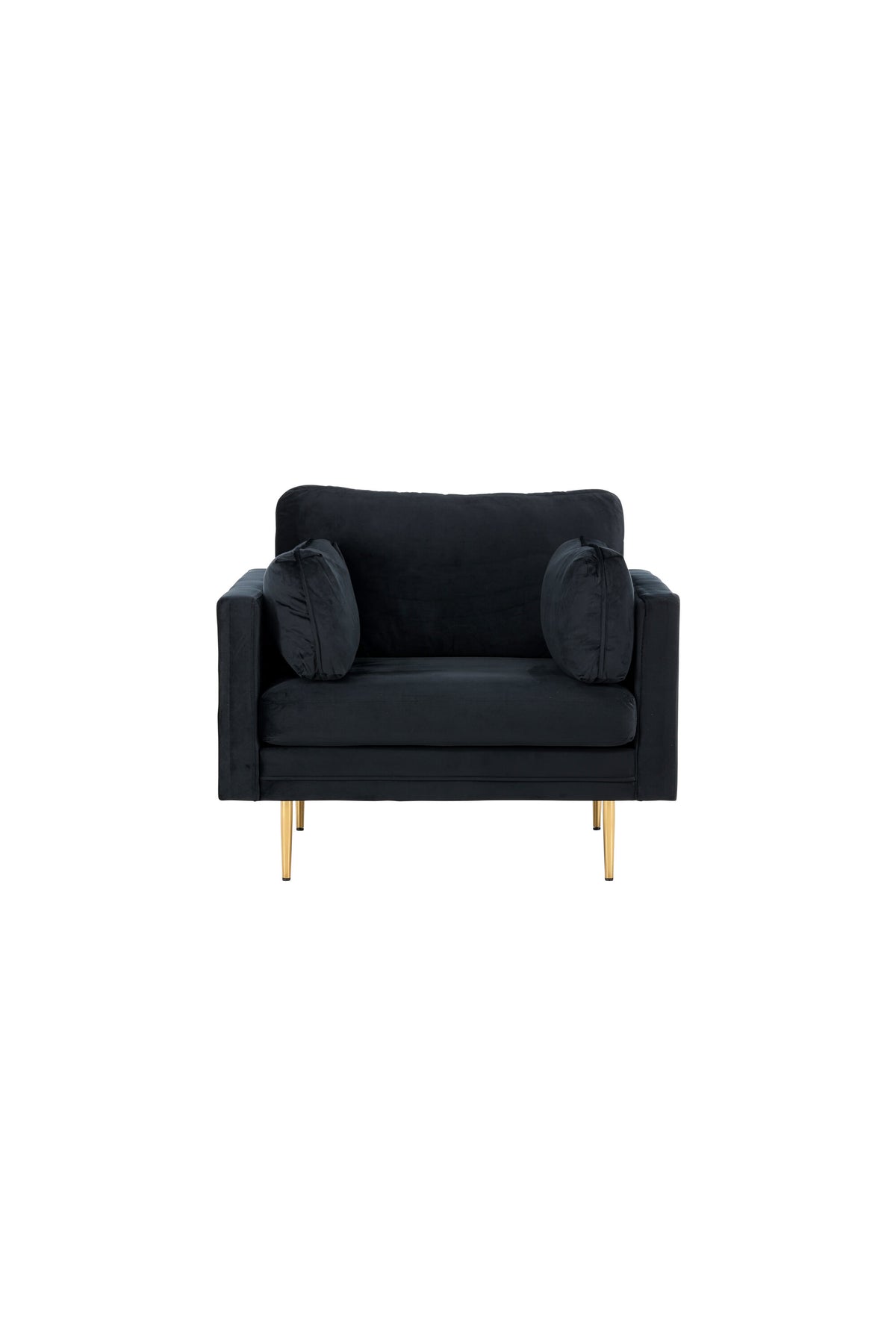 Boom Sessel in Schwarz präsentiert im Onlineshop von KAQTU Design AG. Sessel mit Armlehnen ist von Venture Home
