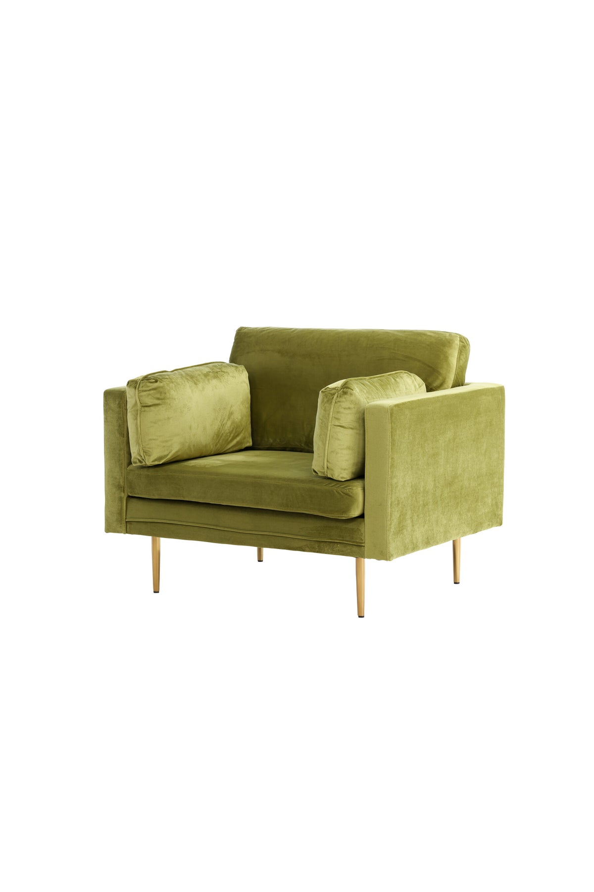 Boom Sessel in Grün präsentiert im Onlineshop von KAQTU Design AG. Sessel mit Armlehnen ist von Venture Home