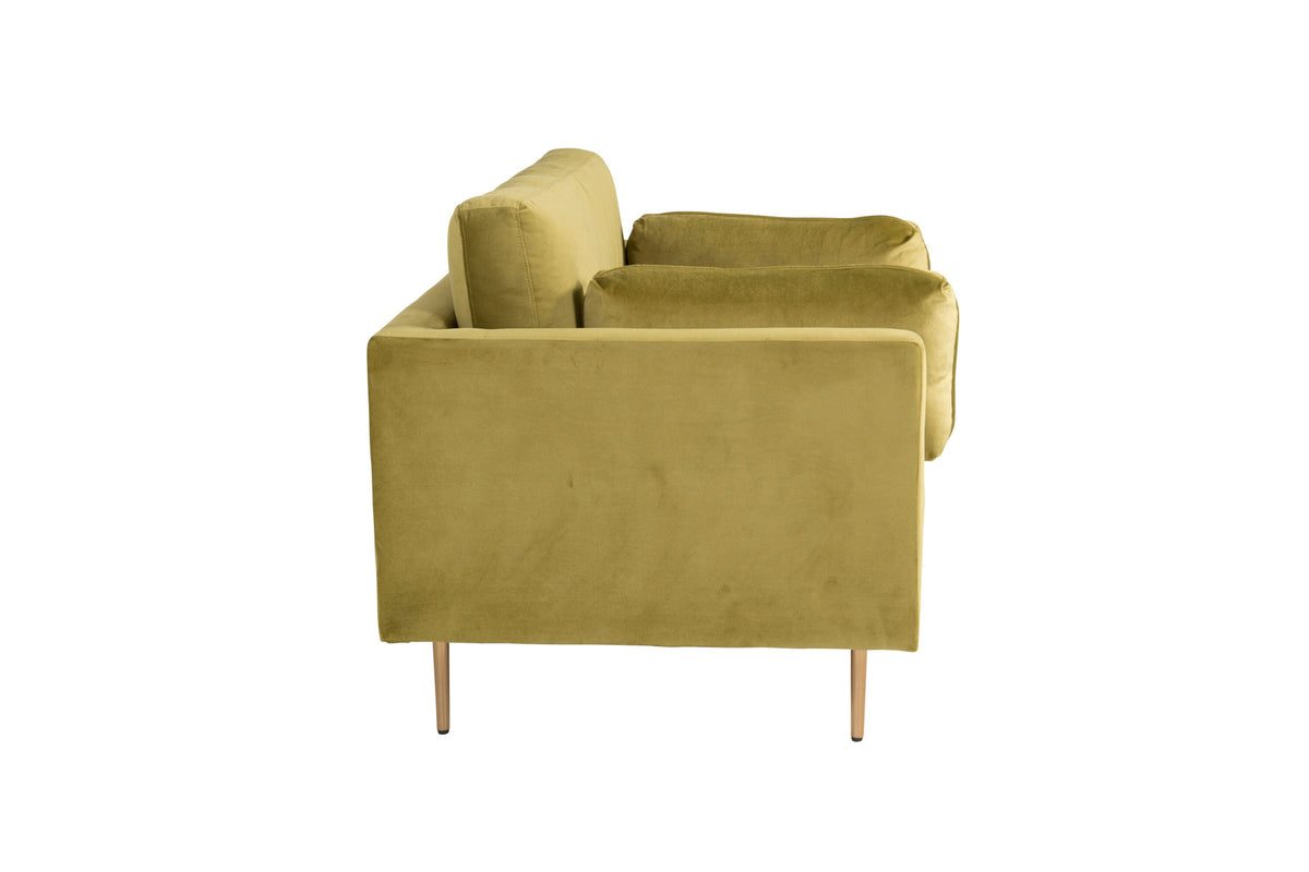 Boom Sessel in Grün präsentiert im Onlineshop von KAQTU Design AG. Sessel mit Armlehnen ist von Venture Home