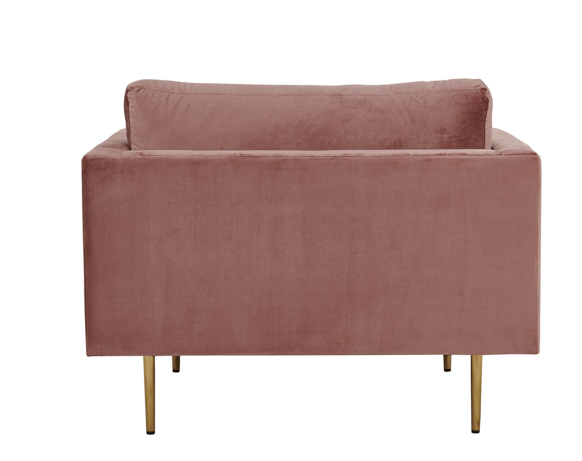 Boom Sessel in Altrosa präsentiert im Onlineshop von KAQTU Design AG. Sessel mit Armlehnen ist von Venture Home
