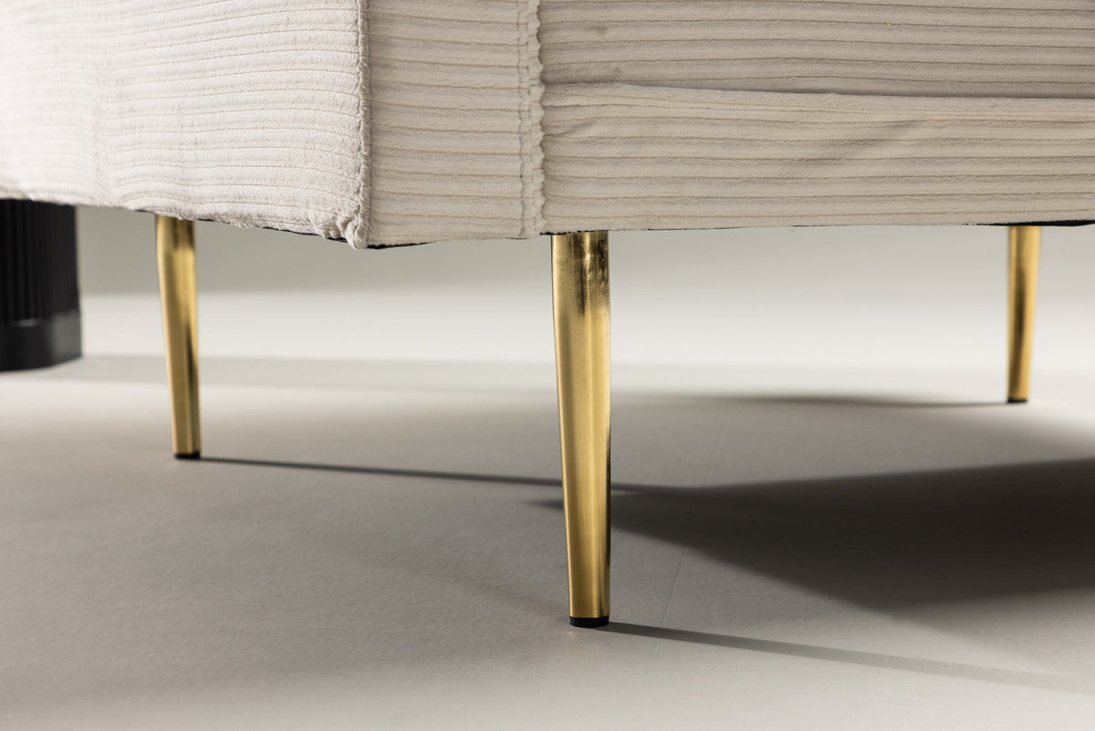 Boom Sessel in Hellgrau präsentiert im Onlineshop von KAQTU Design AG. Sessel mit Armlehnen ist von Venture Home