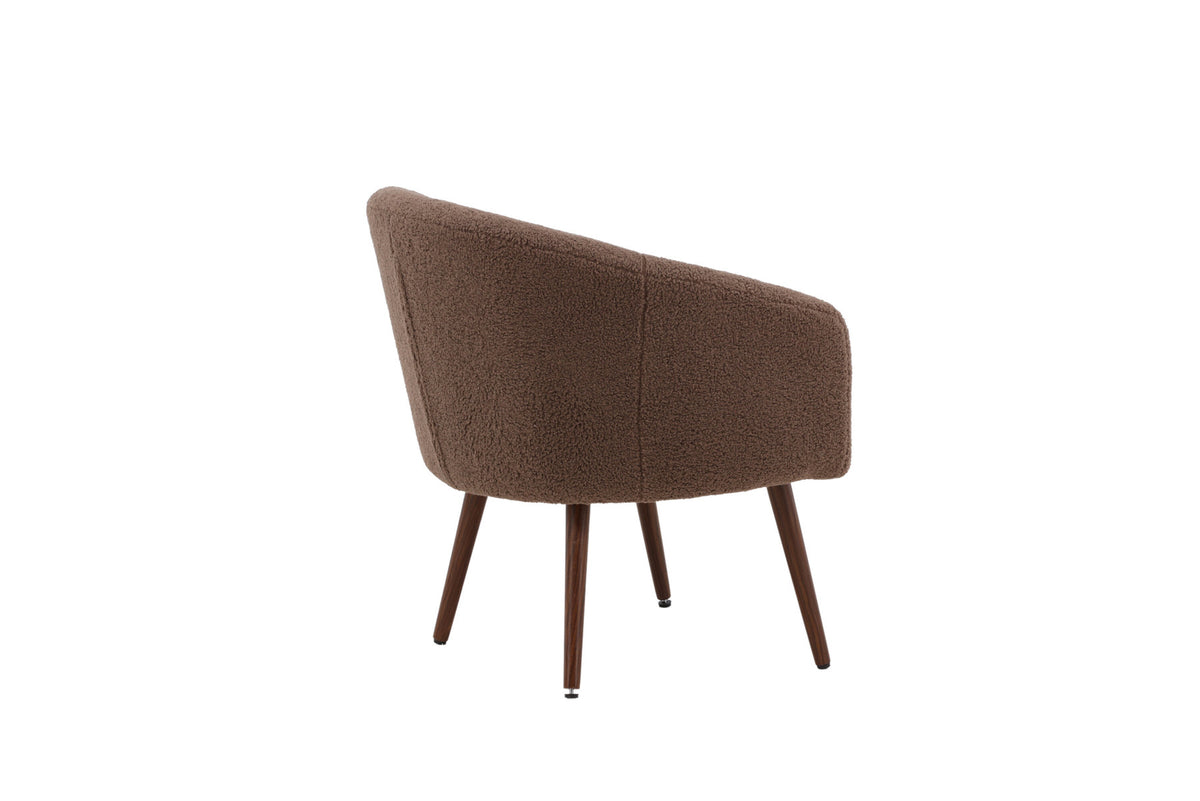 Wanda Sessel in Braun präsentiert im Onlineshop von KAQTU Design AG. Sessel mit Armlehnen ist von Venture Home