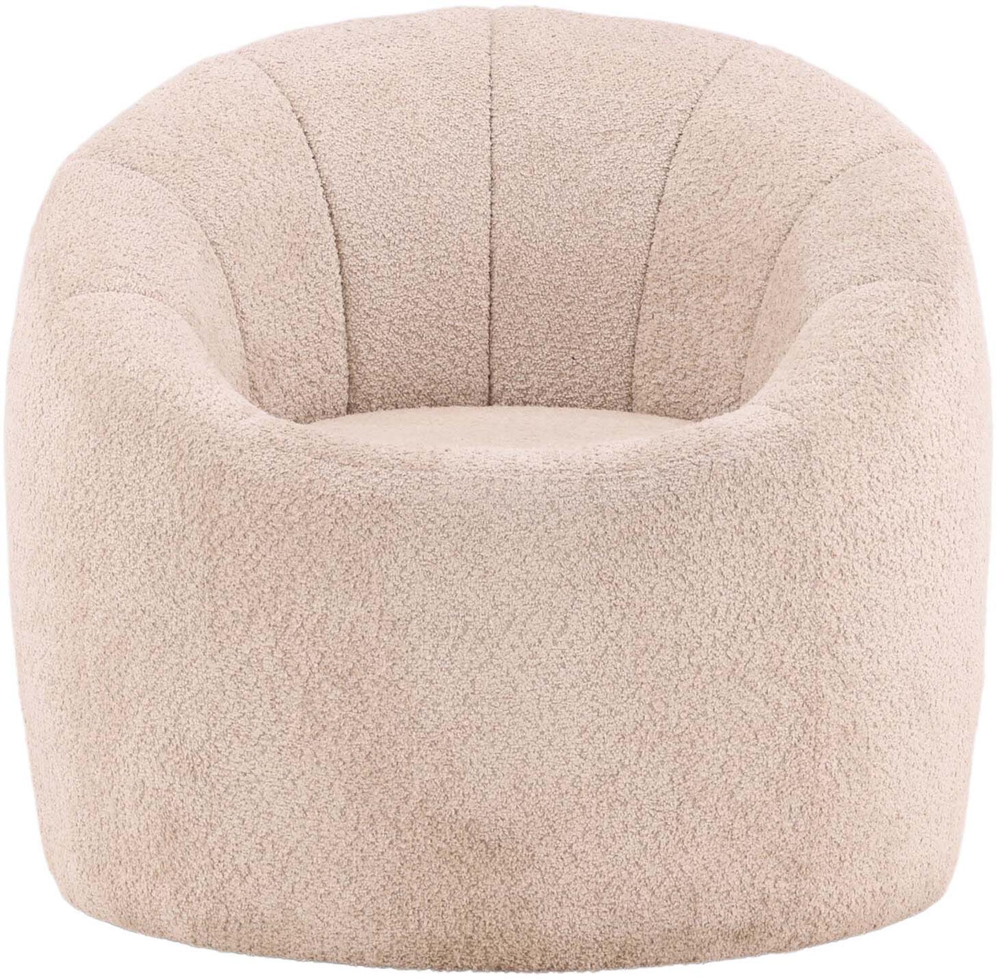 Eleganter Warren Sessel von Venture Home in zeitlosem Beige.