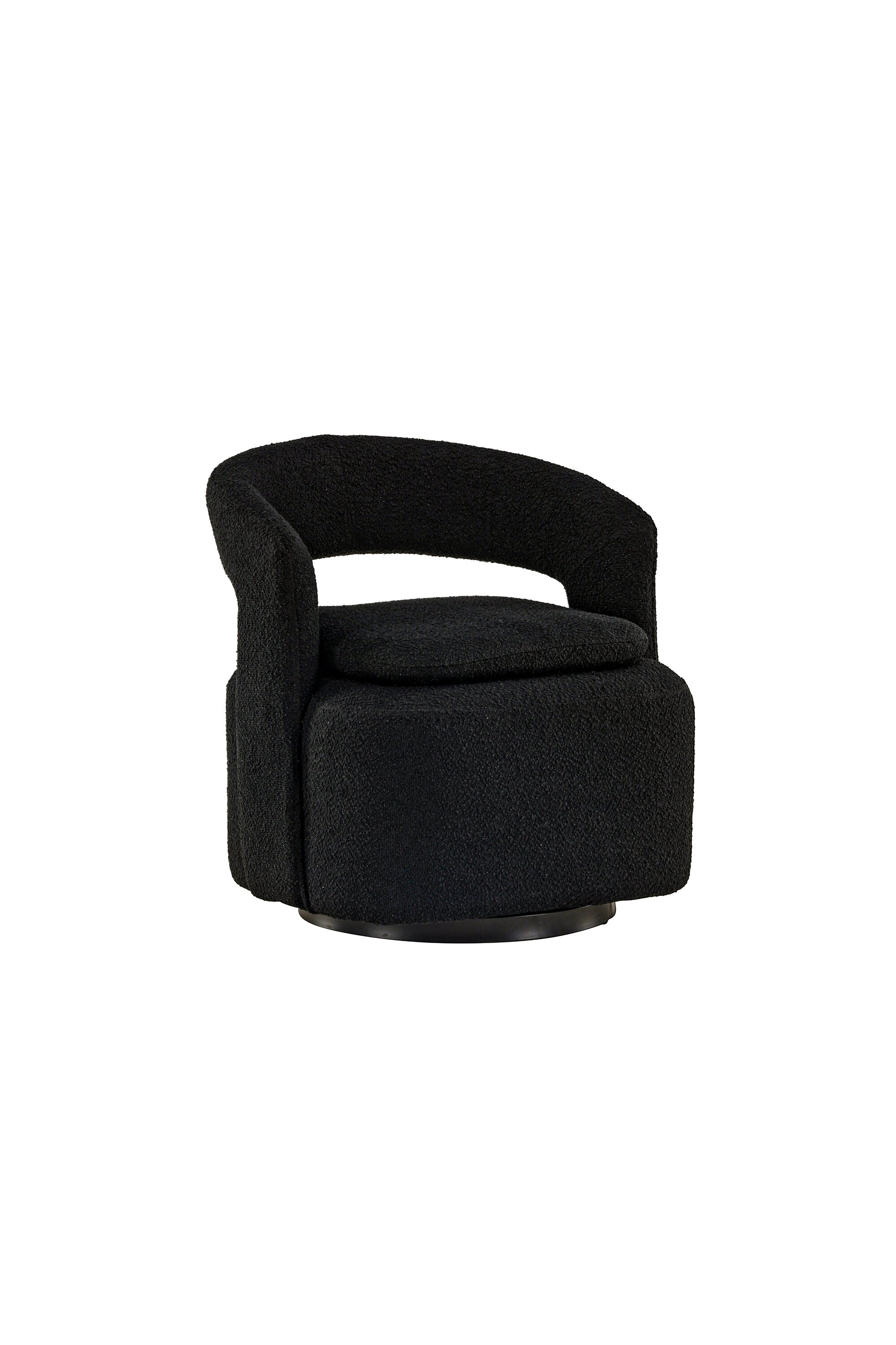 Laurel Sessel in Schwarz präsentiert im Onlineshop von KAQTU Design AG. Sessel mit Armlehnen ist von Venture Home