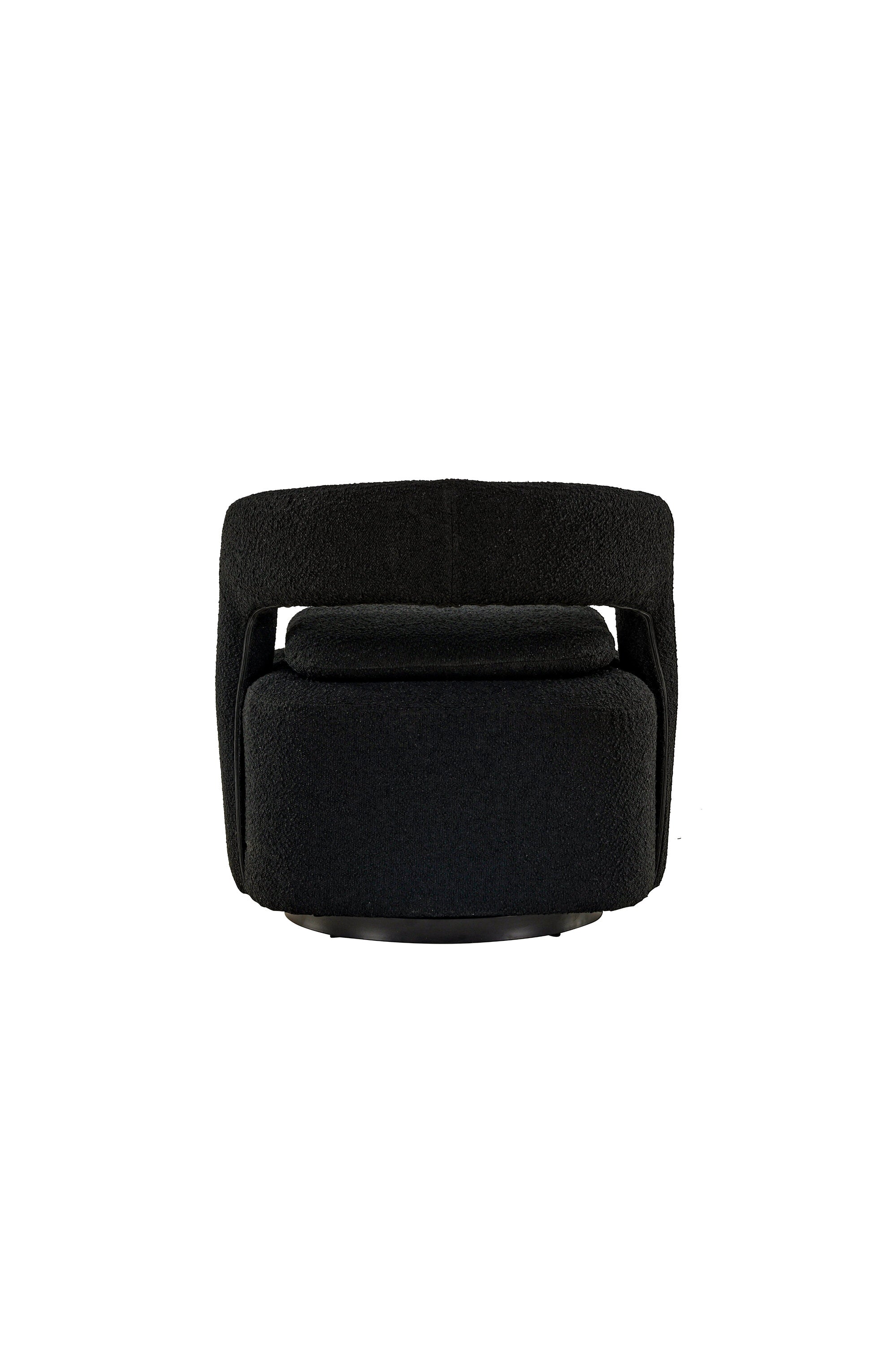 Laurel Sessel in Schwarz präsentiert im Onlineshop von KAQTU Design AG. Sessel mit Armlehnen ist von Venture Home