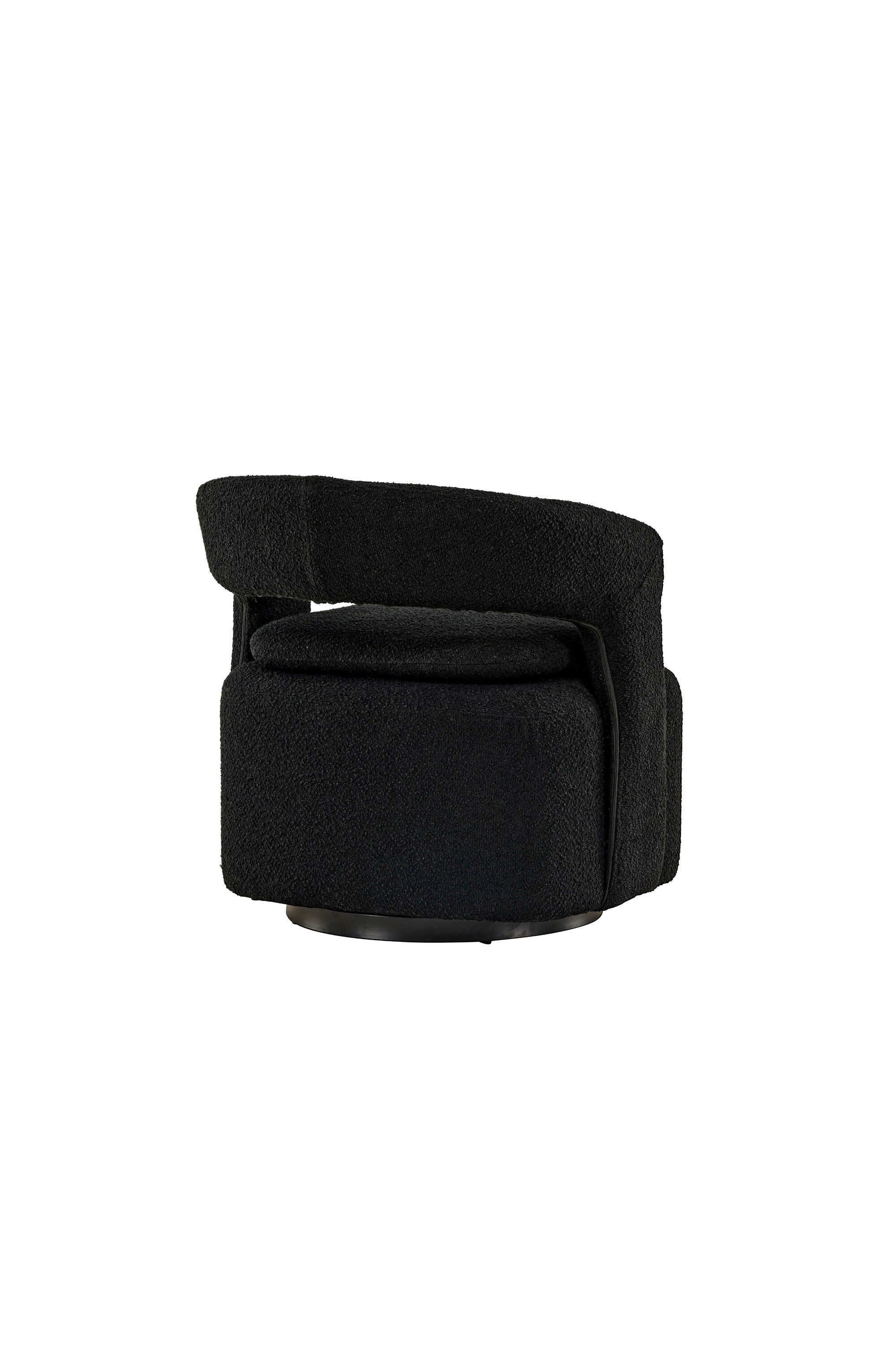 Laurel Sessel in Schwarz präsentiert im Onlineshop von KAQTU Design AG. Sessel mit Armlehnen ist von Venture Home