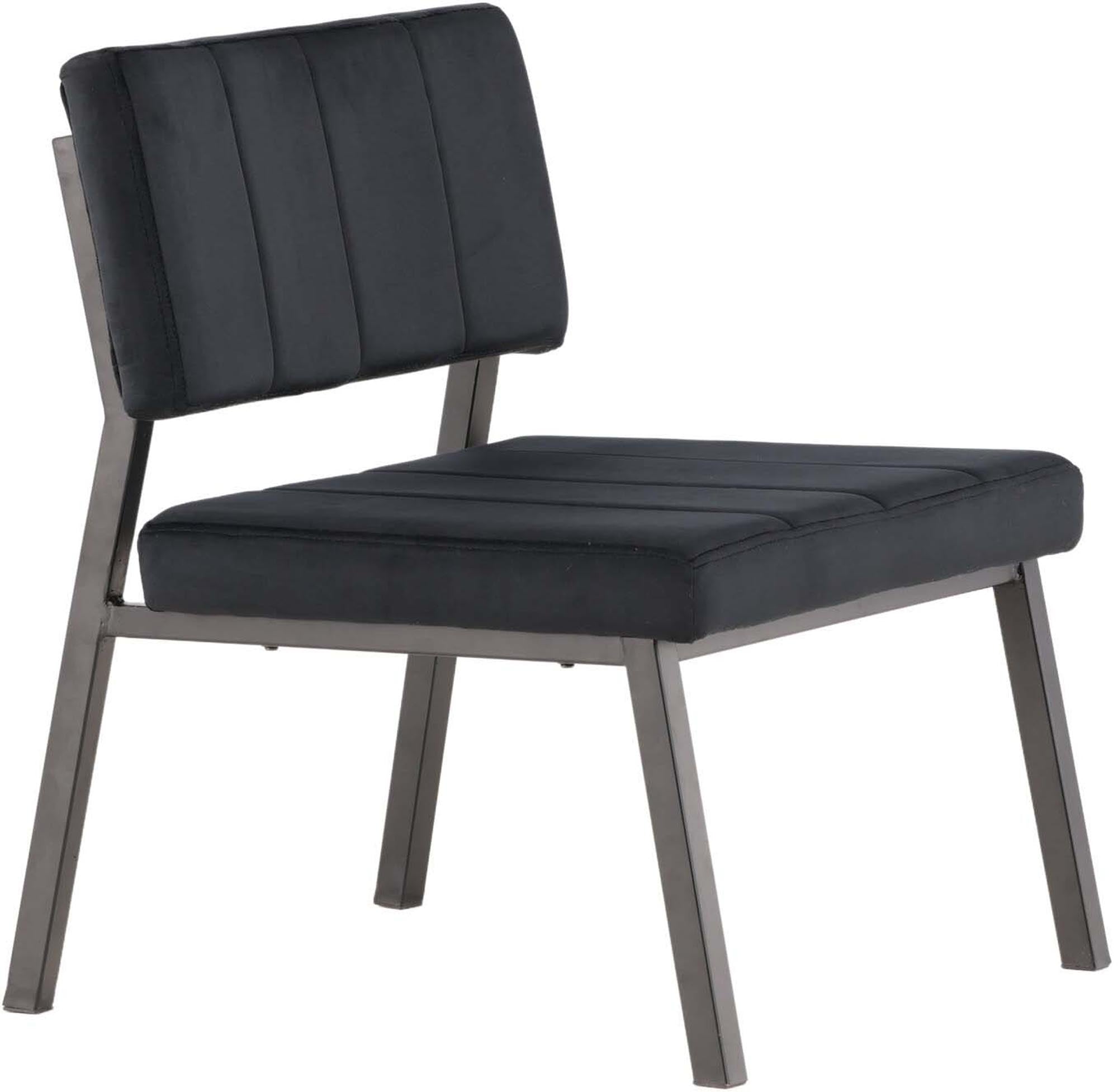 Monett Sessel in Schwarz präsentiert im Onlineshop von KAQTU Design AG. Sessel ist von Venture Home