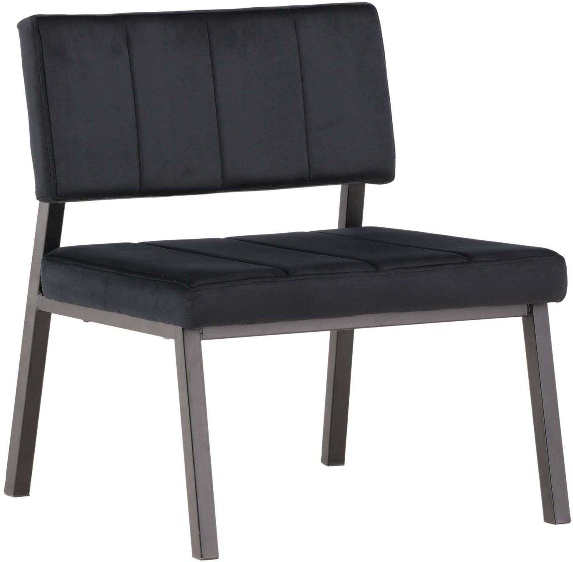 Monett Sessel in Schwarz präsentiert im Onlineshop von KAQTU Design AG. Sessel ist von Venture Home