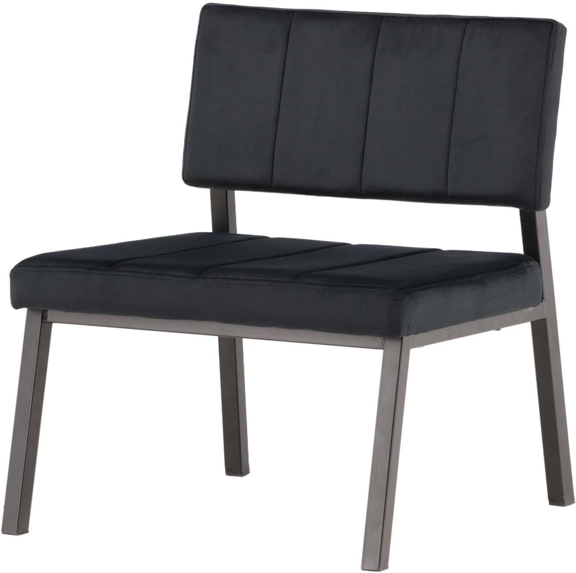 Monett Sessel in Schwarz präsentiert im Onlineshop von KAQTU Design AG. Sessel ist von Venture Home