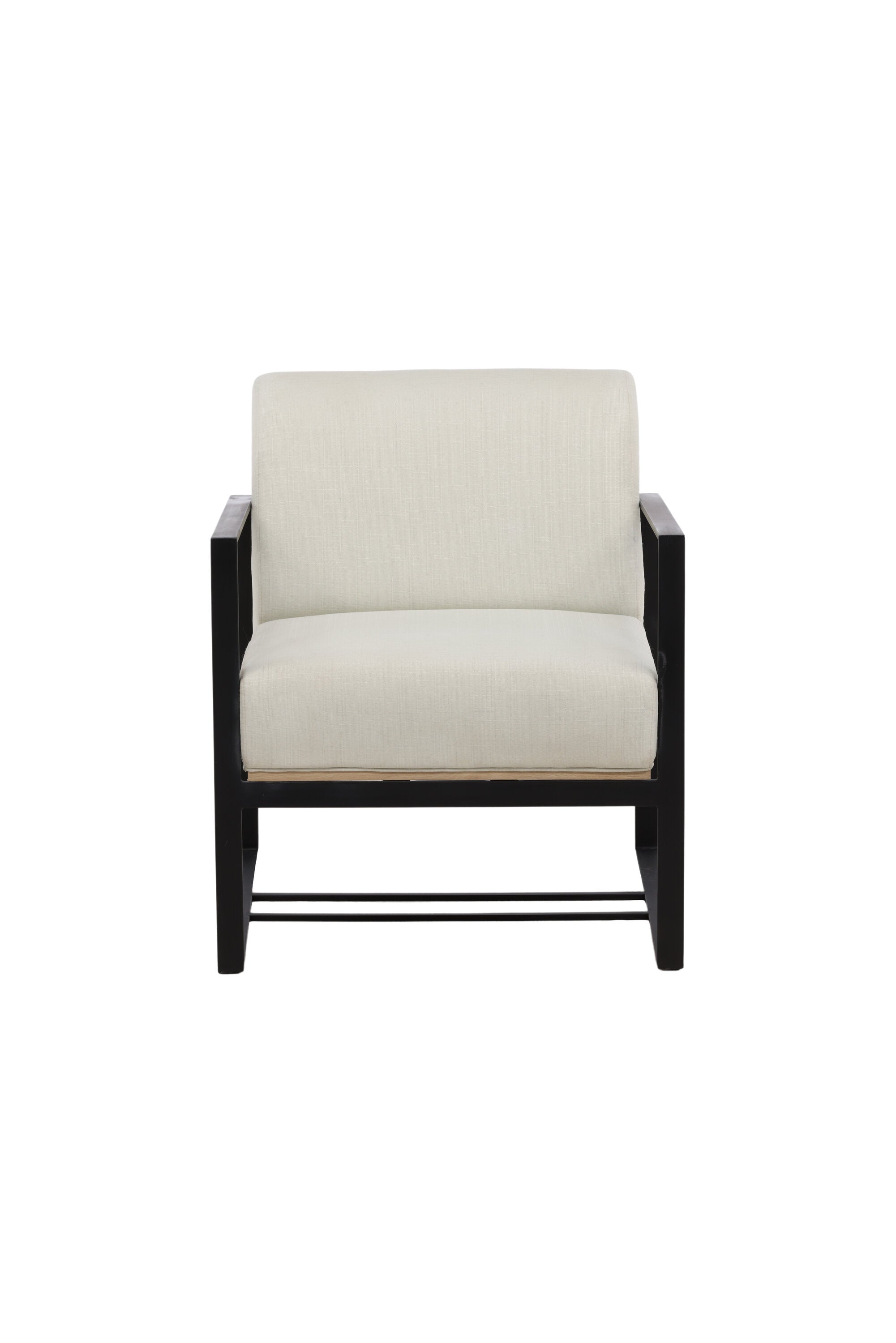 Kansas Sessel in Cremefarben präsentiert im Onlineshop von KAQTU Design AG. Sessel mit Armlehnen ist von Venture Home