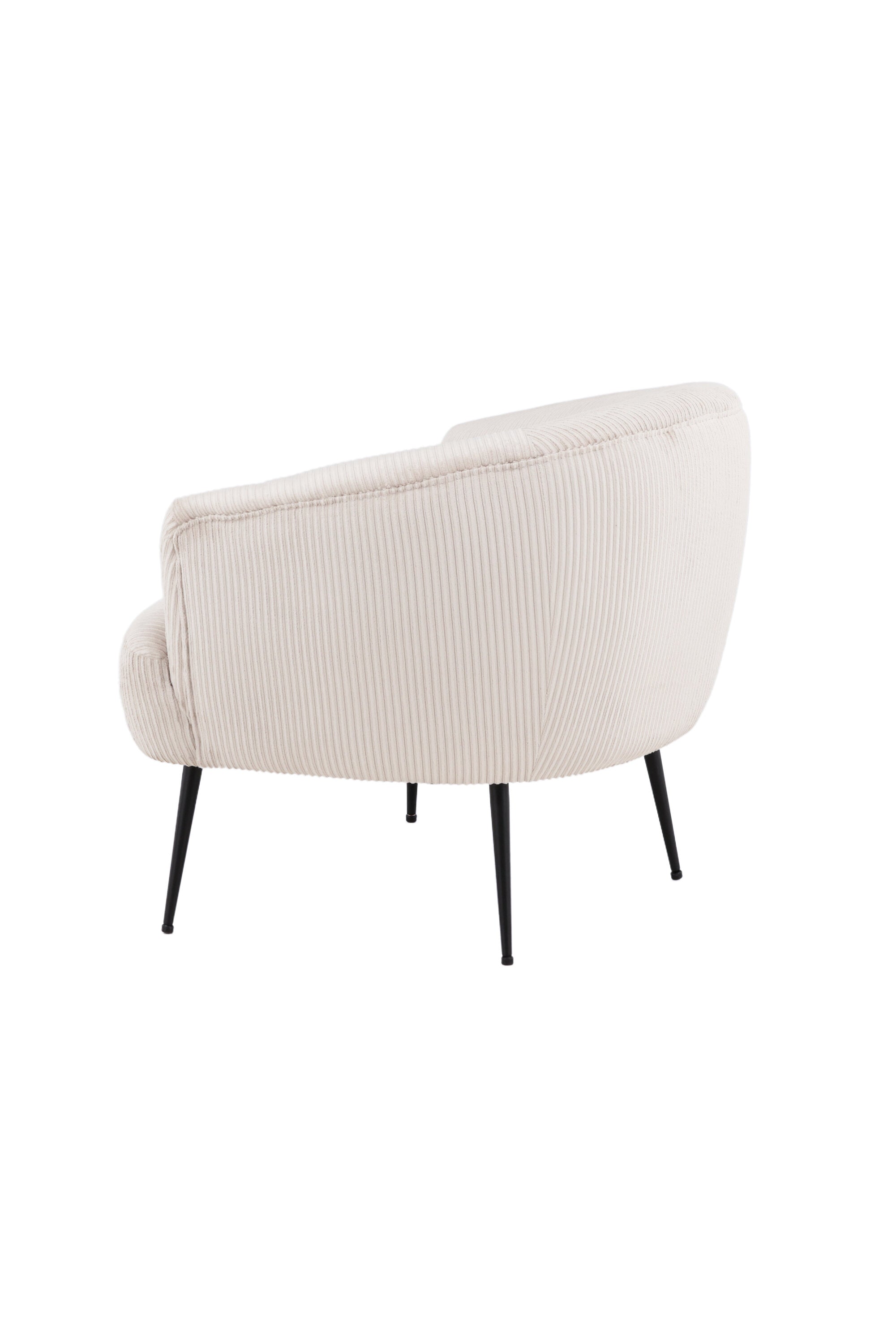 Derry Sessel in Beige präsentiert im Onlineshop von KAQTU Design AG. Sessel mit Armlehnen ist von Venture Home