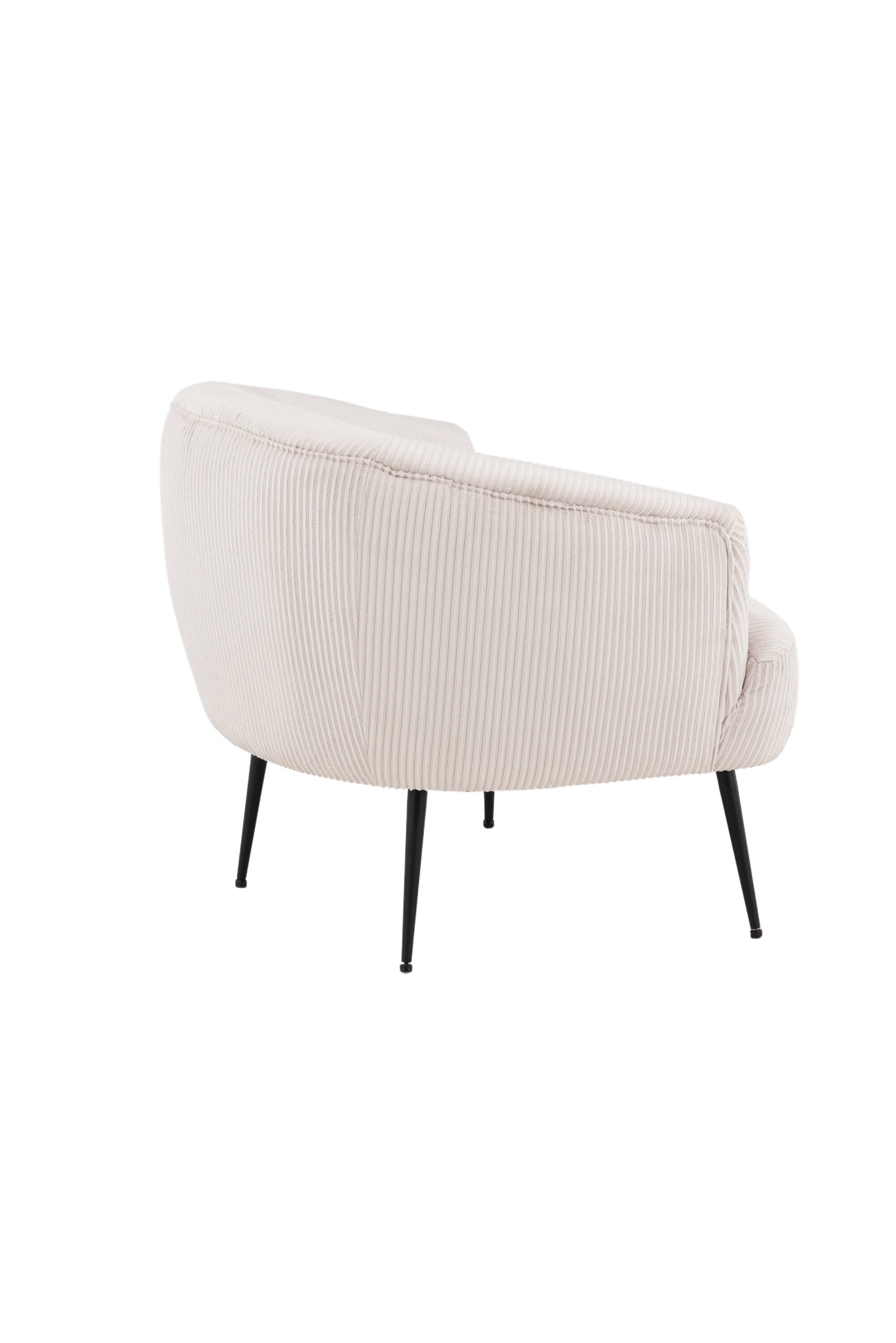 Derry Sessel in Beige präsentiert im Onlineshop von KAQTU Design AG. Sessel mit Armlehnen ist von Venture Home