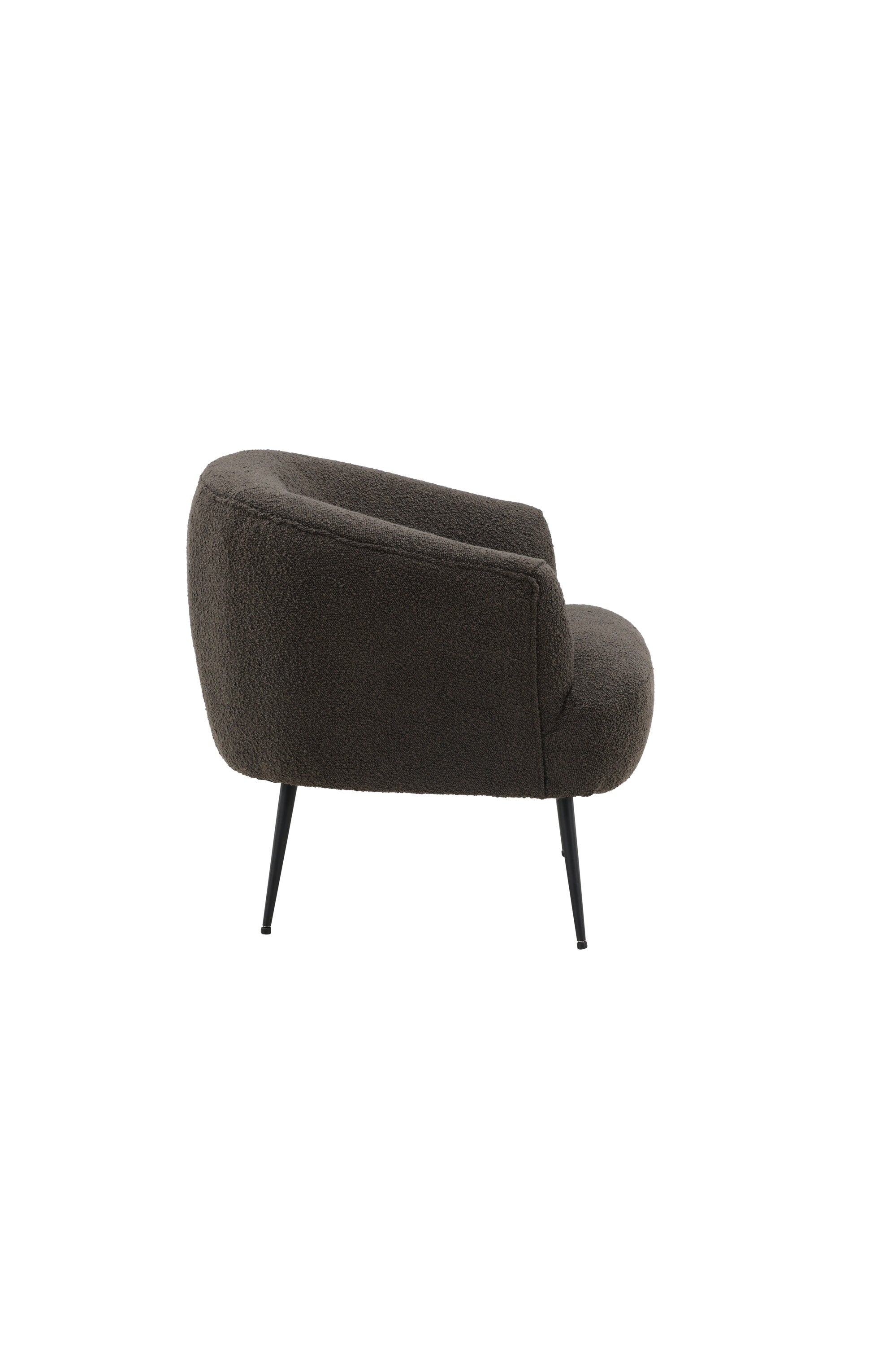 Derry Sessel in Dunkelgrau präsentiert im Onlineshop von KAQTU Design AG. Sessel mit Armlehnen ist von Venture Home