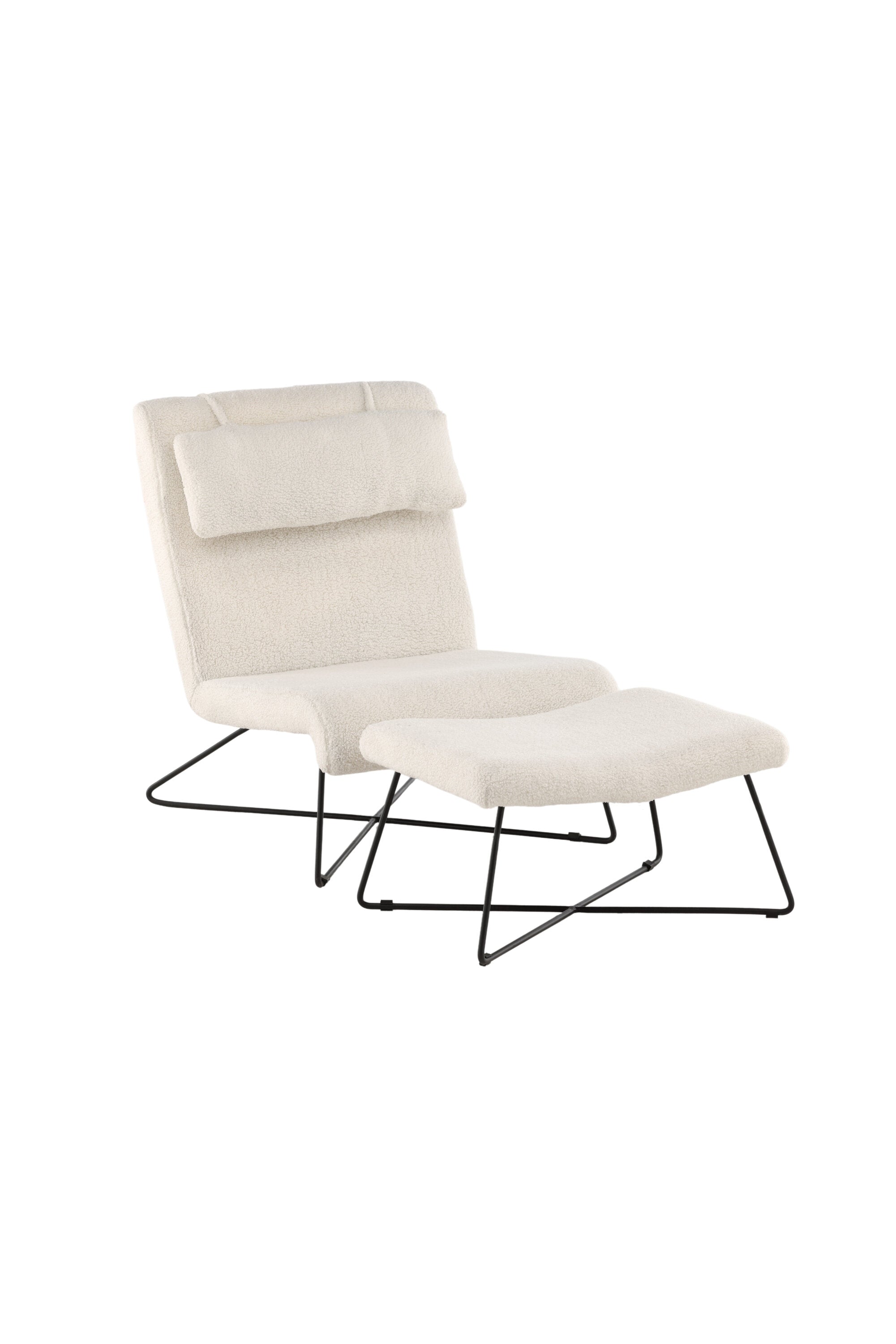 Laconia Sessel in Weiss präsentiert im Onlineshop von KAQTU Design AG. Sessel ist von Venture Home