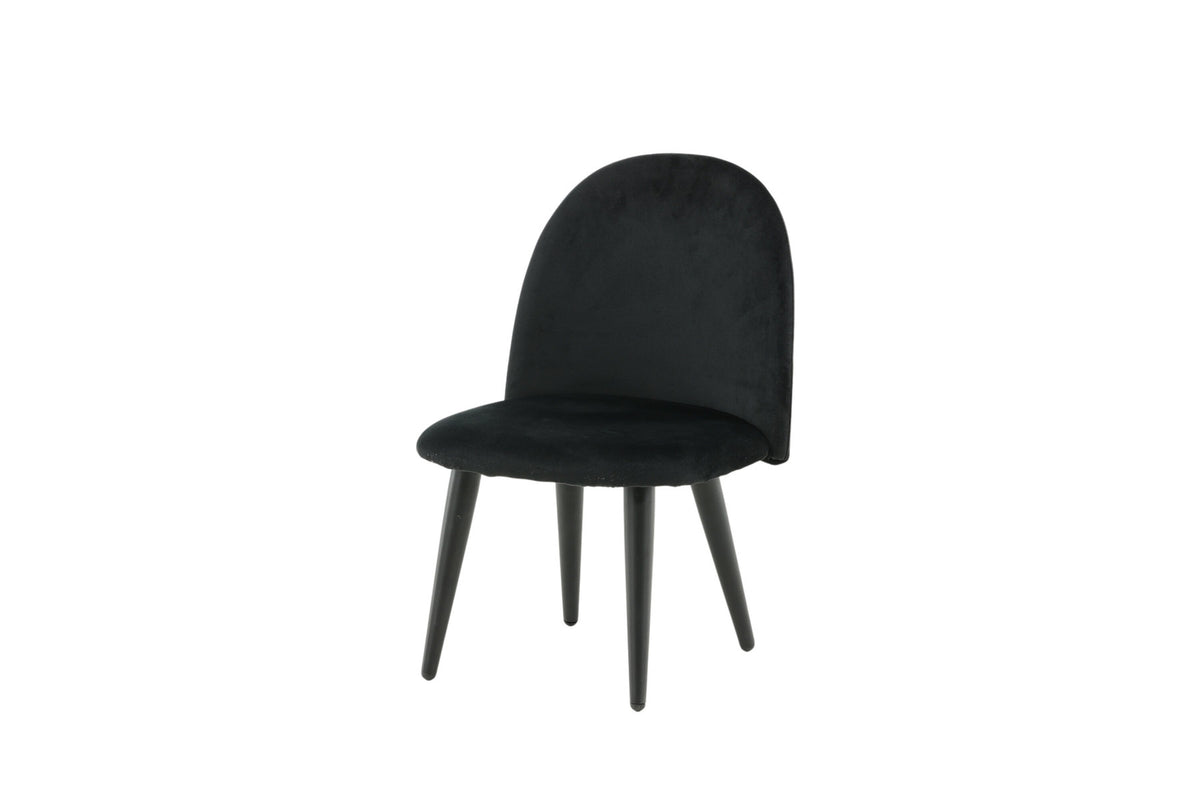Velvet Stuhl XXS in Schwarz präsentiert im Onlineshop von KAQTU Design AG. Stuhl ist von Venture Home