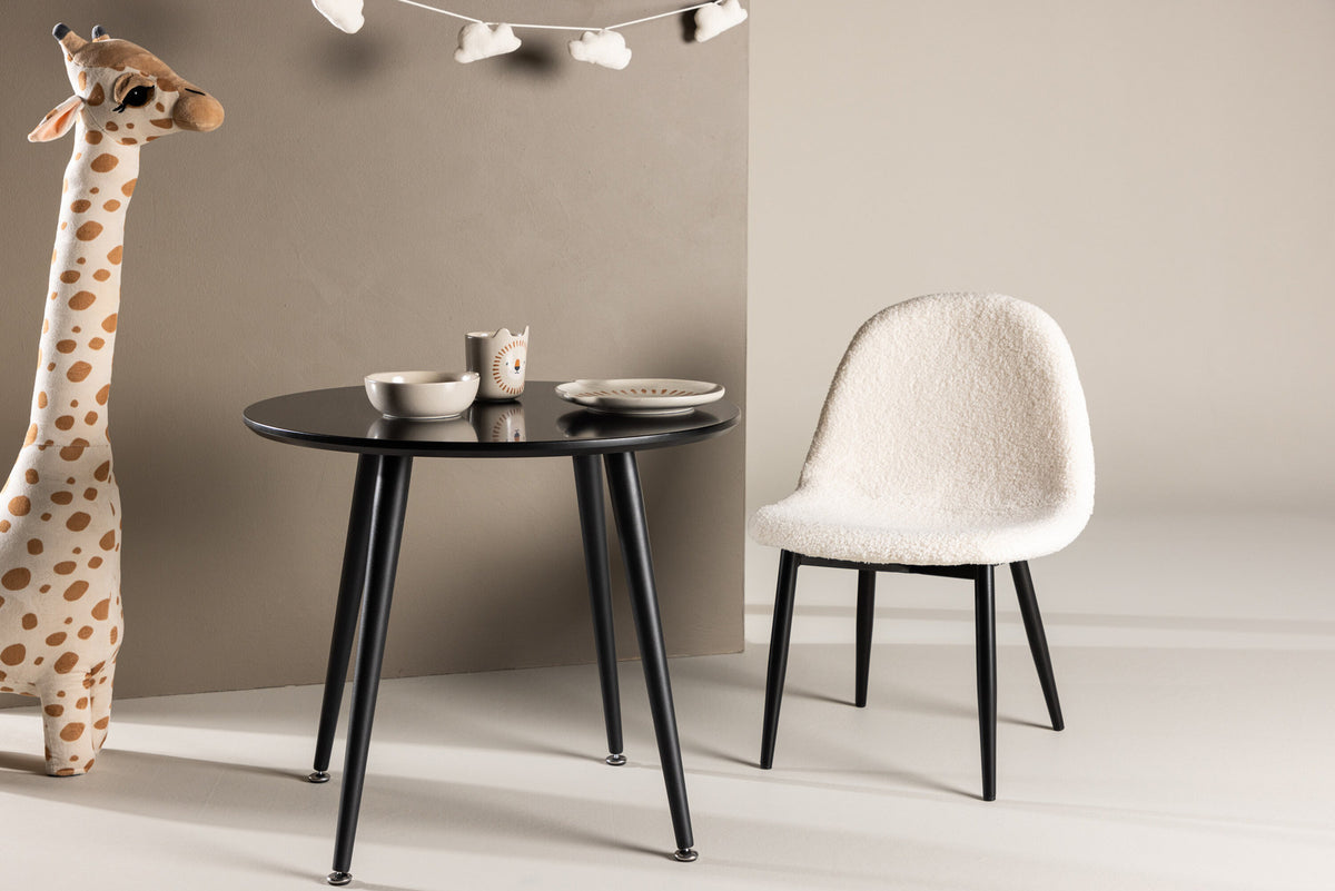 Plaza Kindertisch in Schwarz präsentiert im Onlineshop von KAQTU Design AG. Esstisch ist von Venture Home