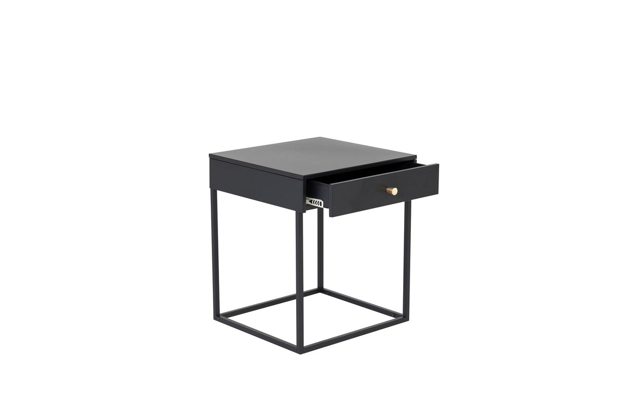 Bakal Nachttisch in Schwarz präsentiert im Onlineshop von KAQTU Design AG. Nachttisch ist von Venture Home