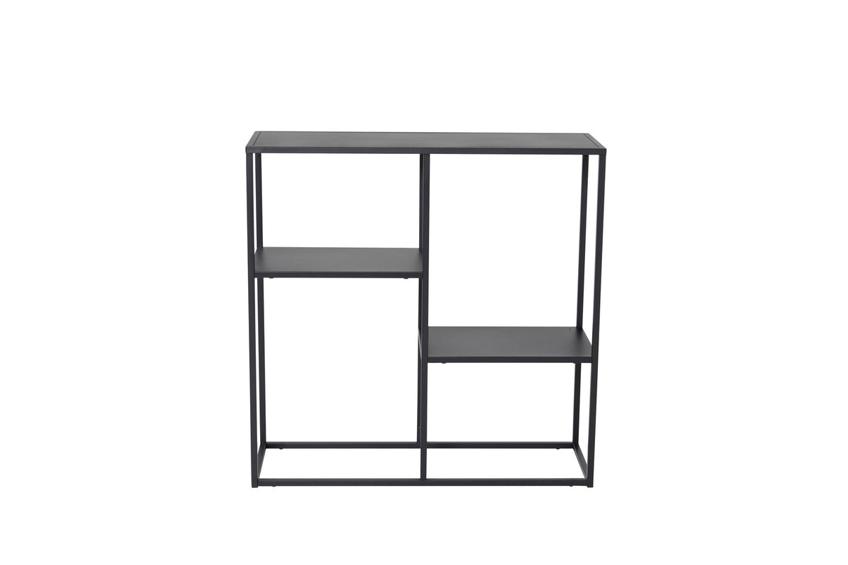 Staal Bücherregal in Schwarz präsentiert im Onlineshop von KAQTU Design AG. Standregal ist von Venture Home