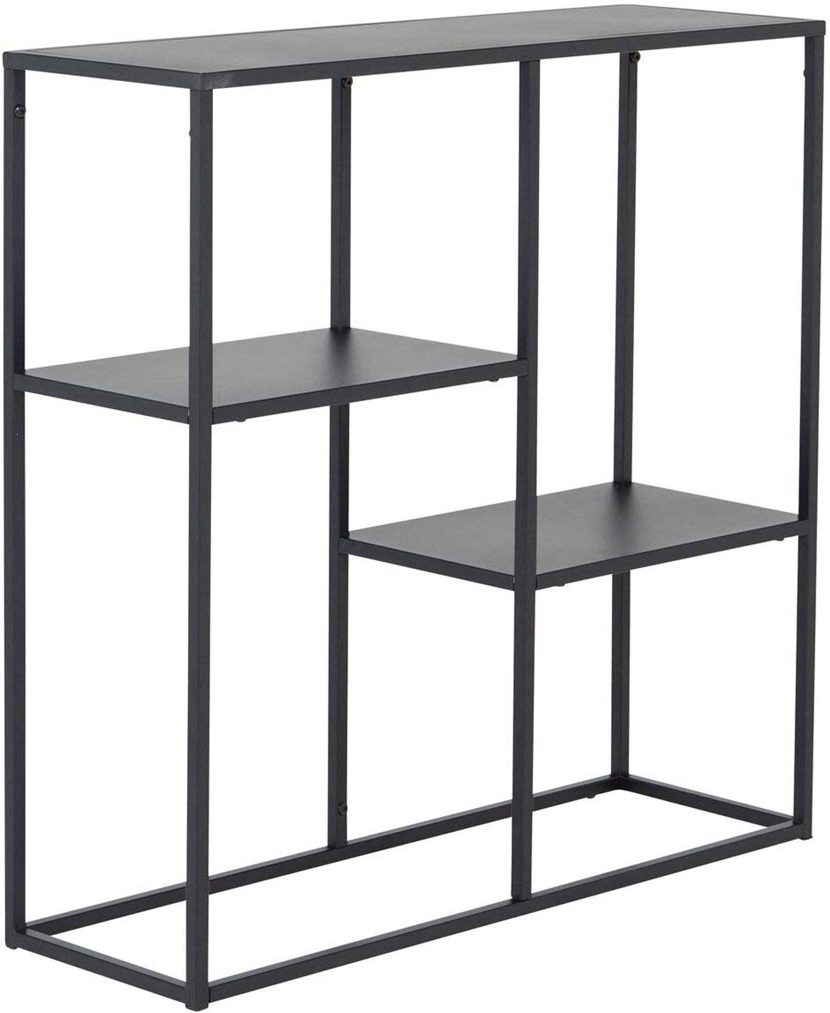Staal Bücherregal in Schwarz präsentiert im Onlineshop von KAQTU Design AG. Standregal ist von Venture Home