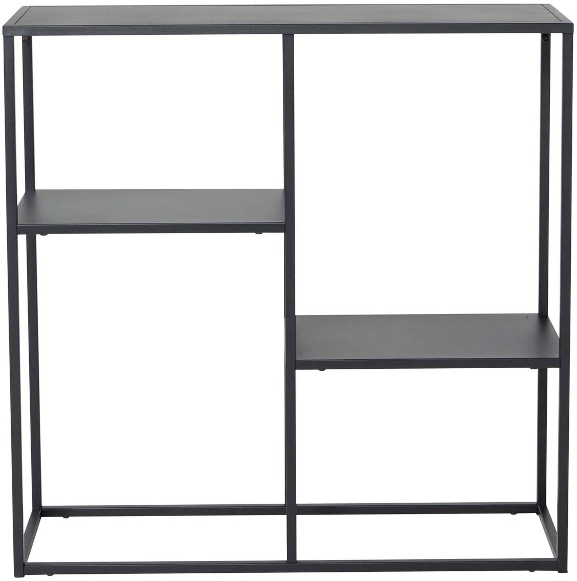 Staal Bücherregal in Schwarz präsentiert im Onlineshop von KAQTU Design AG. Standregal ist von Venture Home