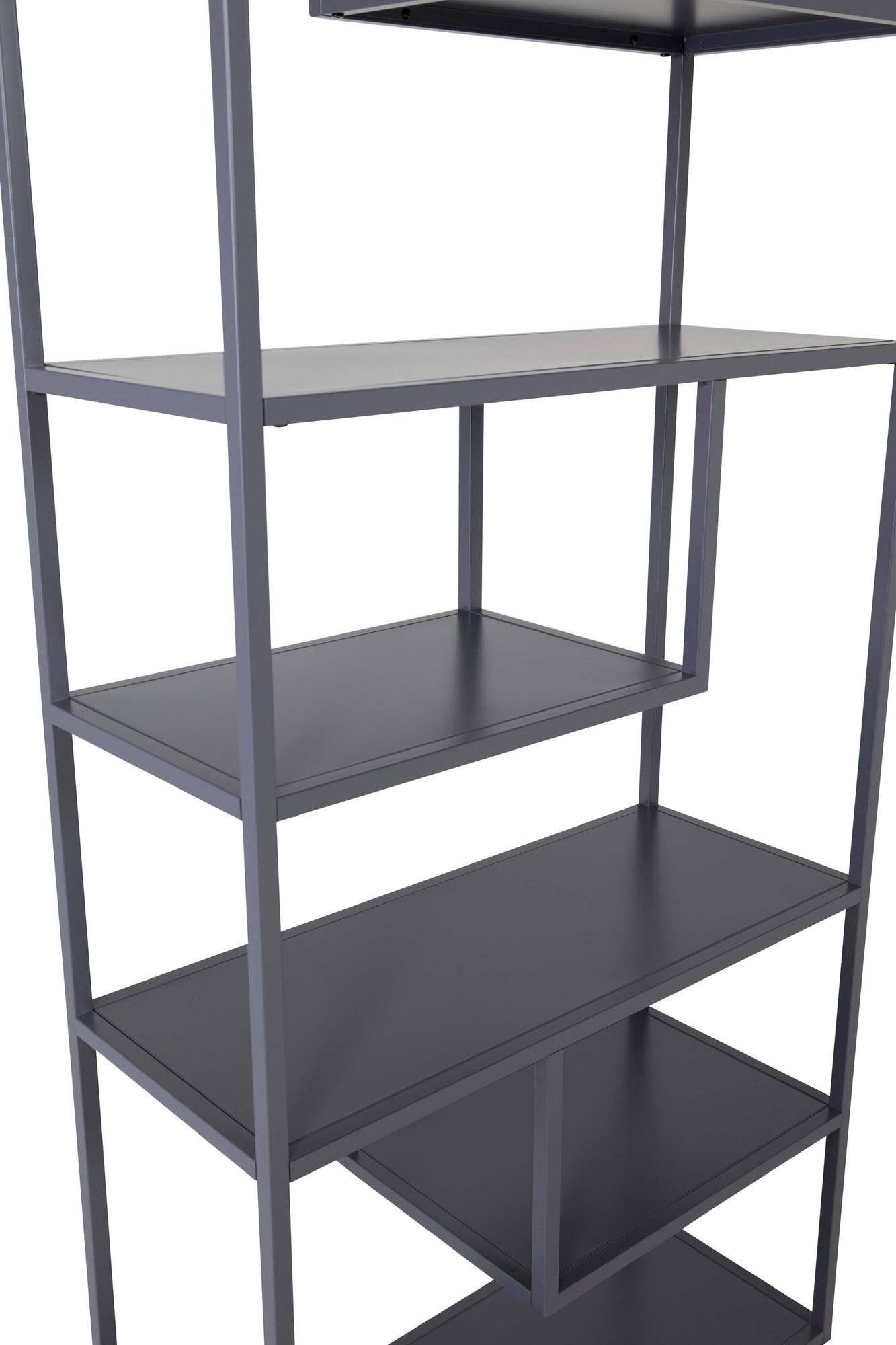 Staal Bücherregal in Hellgrau präsentiert im Onlineshop von KAQTU Design AG. Standregal ist von Venture Home