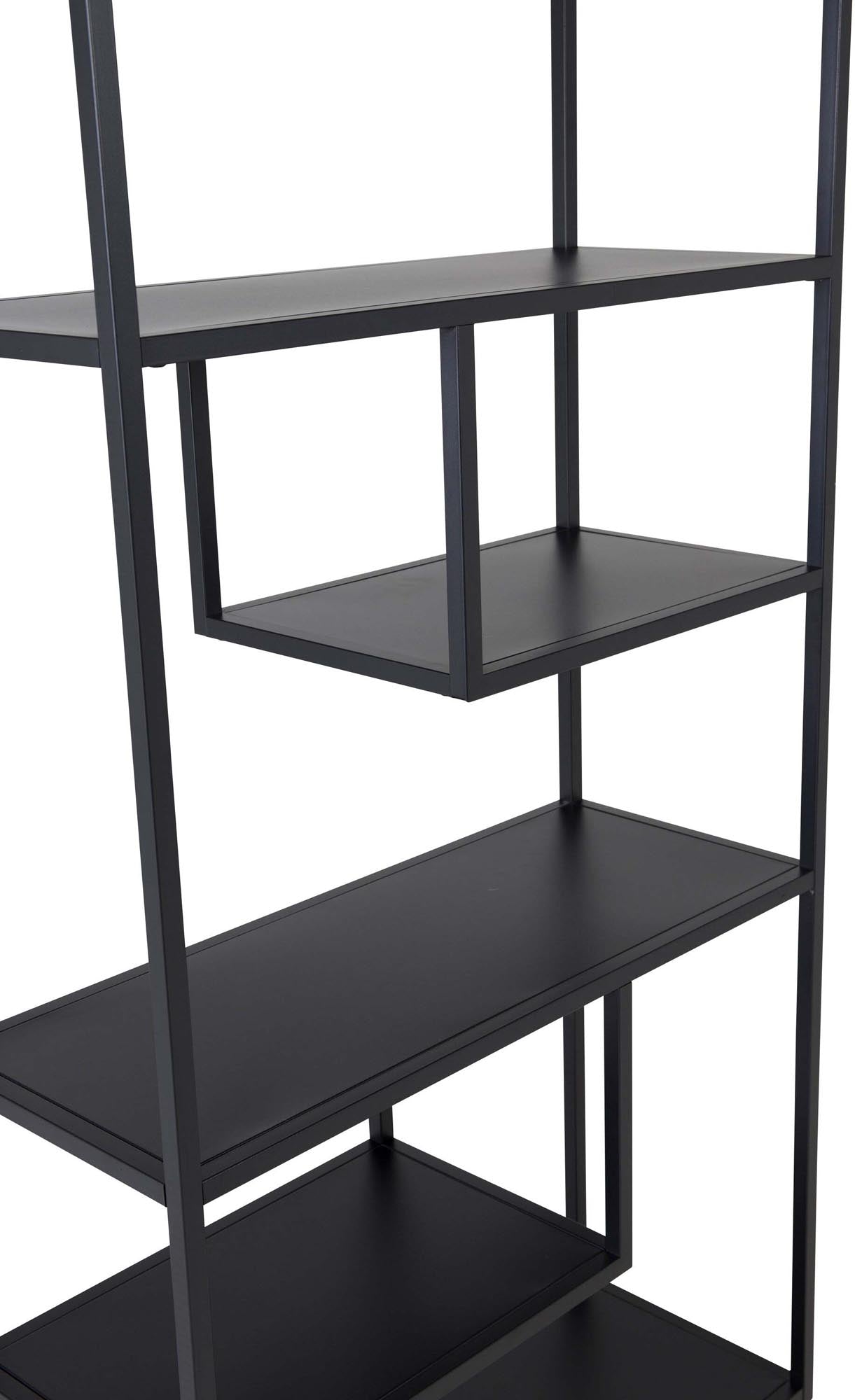 Staal Bücherregal in Schwarz präsentiert im Onlineshop von KAQTU Design AG. Standregal ist von Venture Home