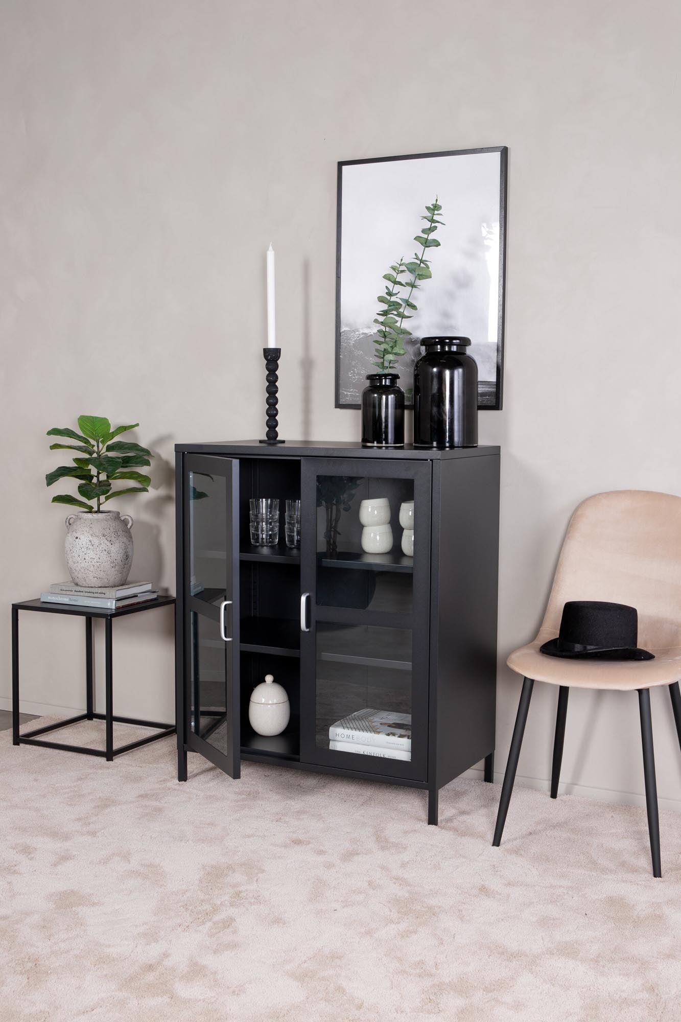 Acero Cabinet in Schwarz präsentiert im Onlineshop von KAQTU Design AG. Cabinet ist von Venture Home