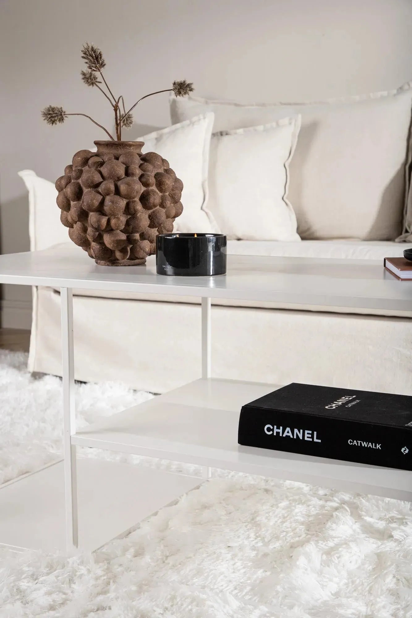 Eleganter Staal Coffee Tisch: Minimalistisches Design für Ihr Zuhause.