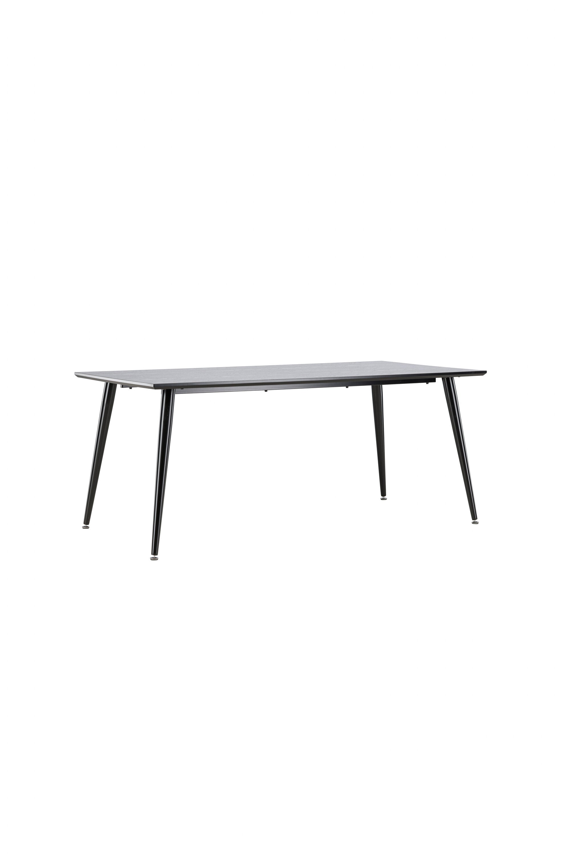 Dipp Esstisch in Schwarz präsentiert im Onlineshop von KAQTU Design AG. Esstisch ist von Venture Home