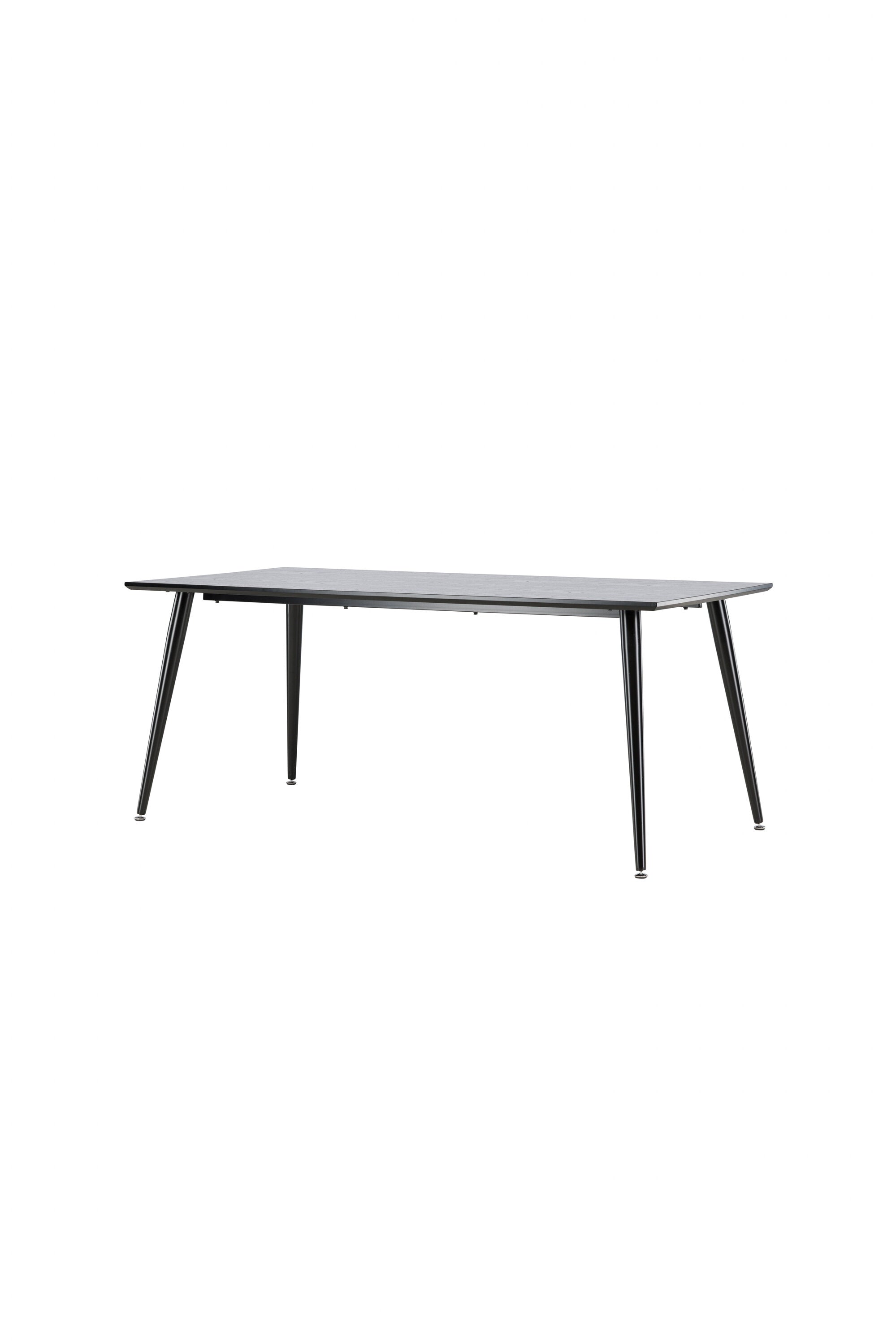 Dipp Esstisch in Schwarz präsentiert im Onlineshop von KAQTU Design AG. Esstisch ist von Venture Home