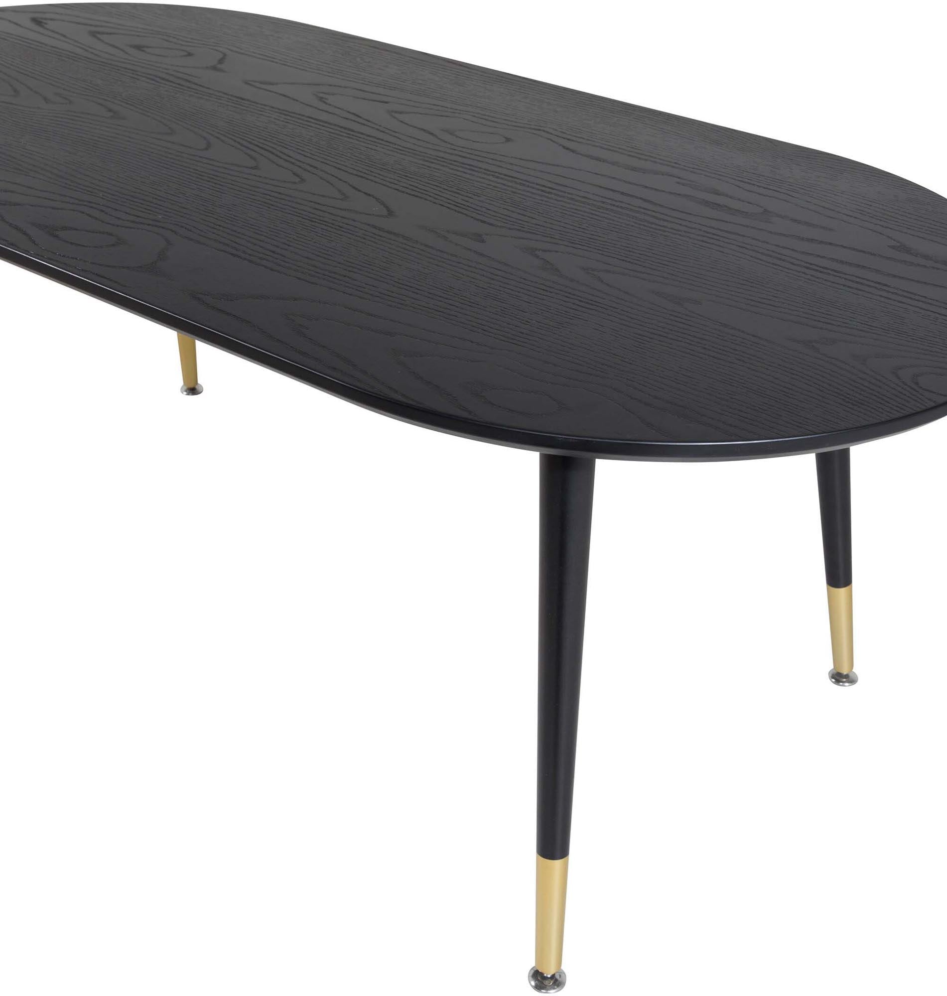 Dipp Beistelltisch in Schwarz/Gold präsentiert im Onlineshop von KAQTU Design AG. Beistelltisch ist von Venture Home
