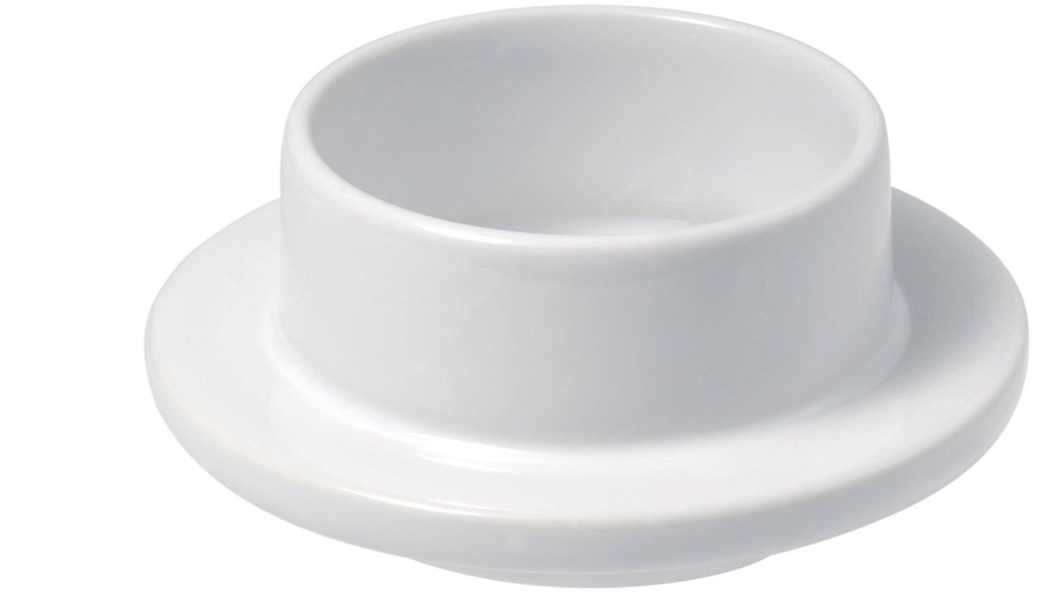 Butterschale, Ø 9 cm, weiss