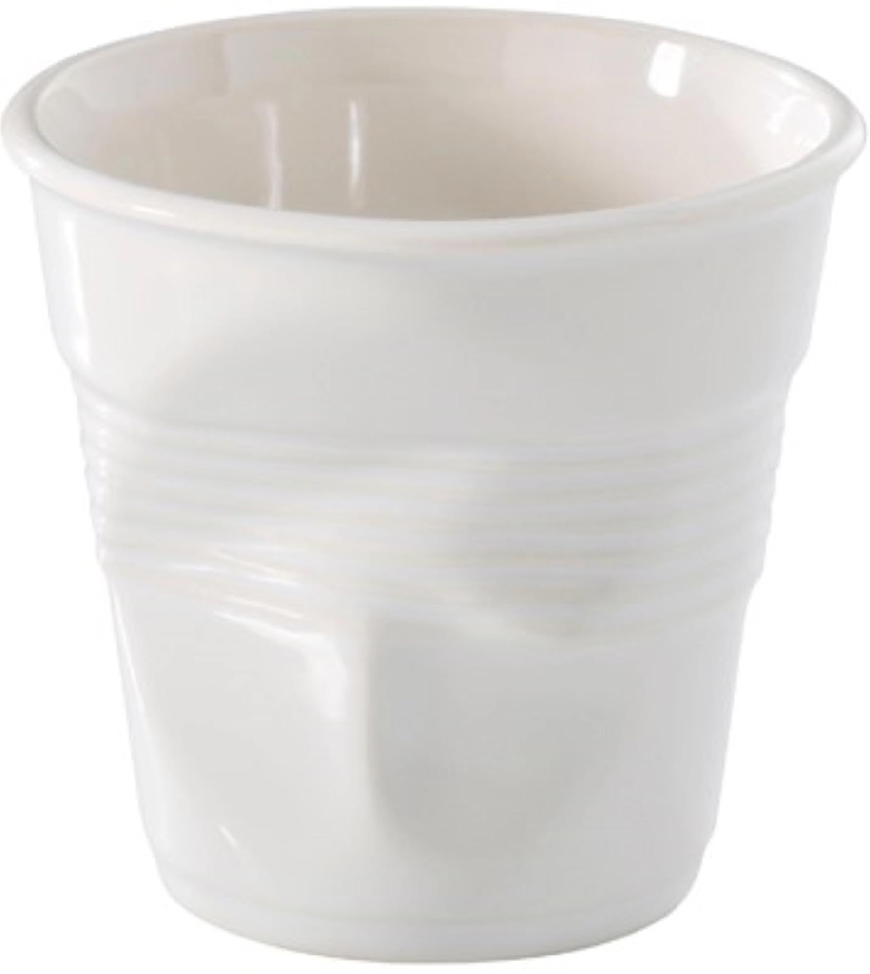 Entdecken Sie den stilvollen Cappuccino Knitterbecher von Revol (18 cl) aus hochwertigem Porzellan. Ideal für Kaffeeliebhaber, robust und pflegeleicht.