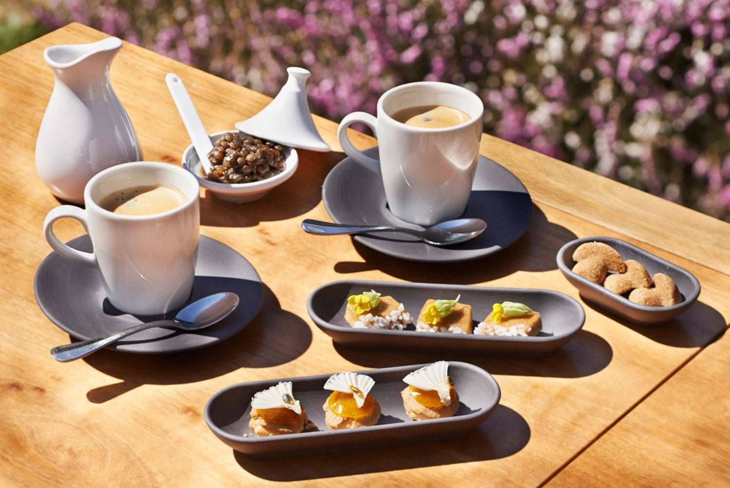 Elegante Apéroschale im Baguette-Look, 15 cm, aus hochwertigem Schiefer, ideal für die stilvolle Präsentation von Appetithäppchen.