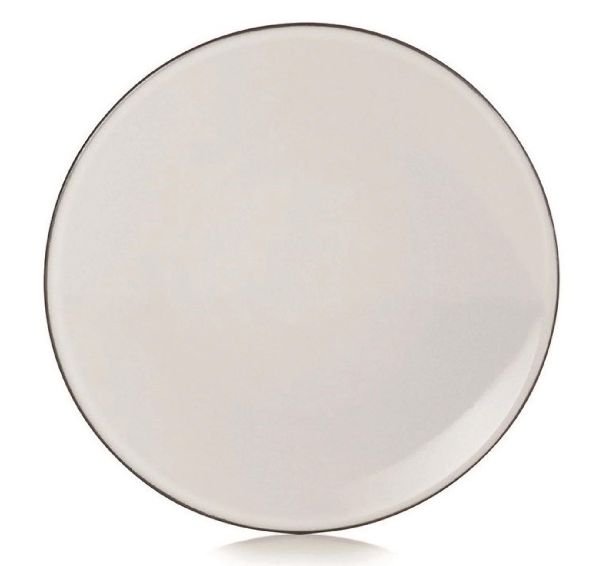 Eleganter Equinoxe Frühstücksteller aus langlebigem Porzellan, Ø 16 cm, H 2 cm, in zeitlosem Weiss. Perfekt für stilvolle Mahlzeiten.