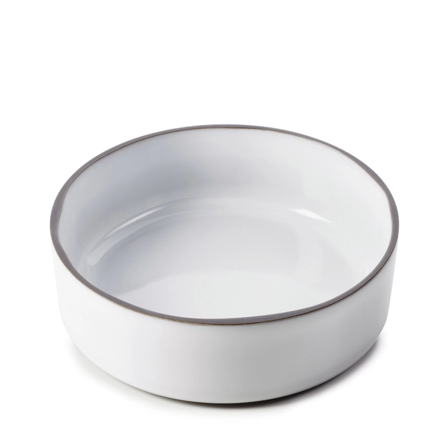 Elegante Caractere Gourmet Schale Ø17cm in strahlendem Kumuluswolke Weiß, ideal für stilvolle Servierungen und kreative Anrichteideen.