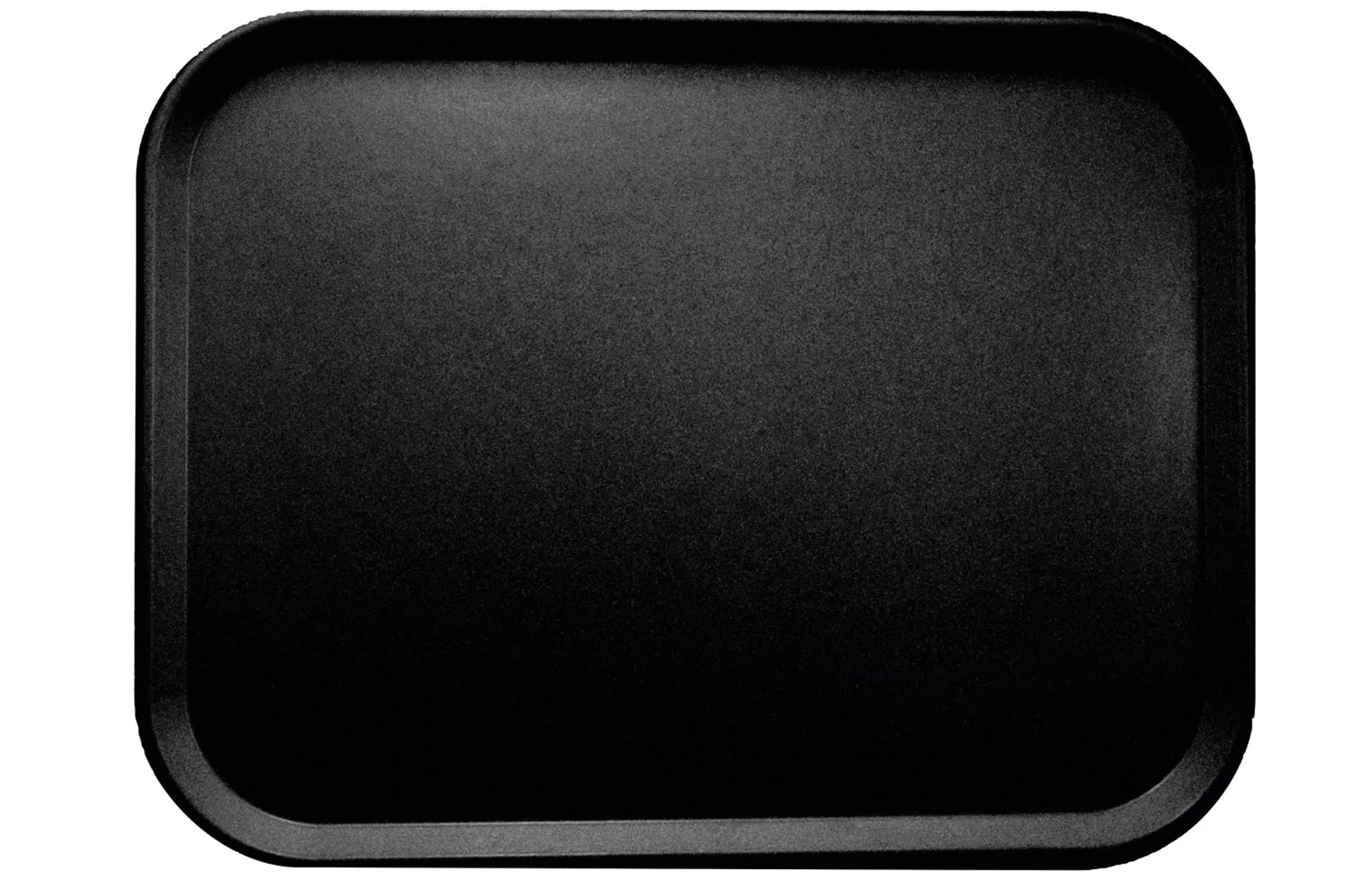 Elegantes, robustes Tablett (43x33cm) aus Polyester, ideal für Gastronomie. Rutschfest, pflegeleicht, stilvoll in Schwarz.